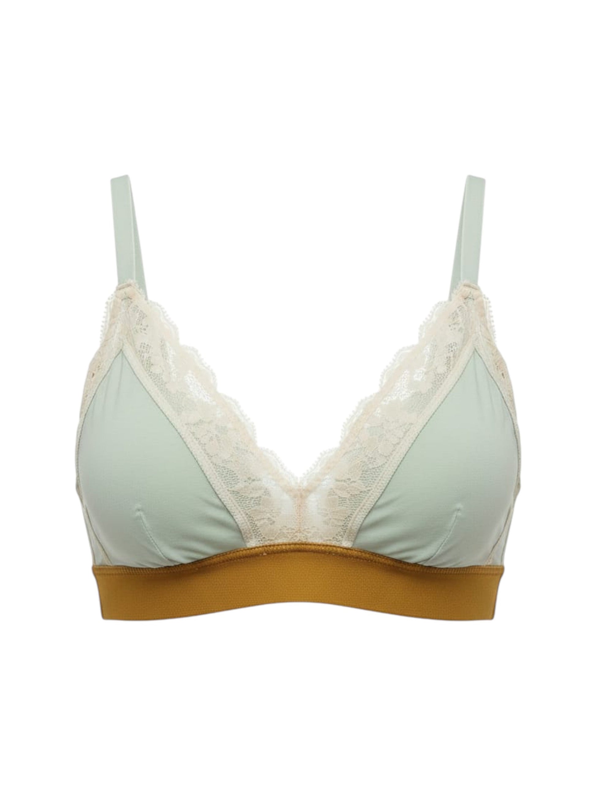 Women's Colorblocked Bra,Light Mint/Olive