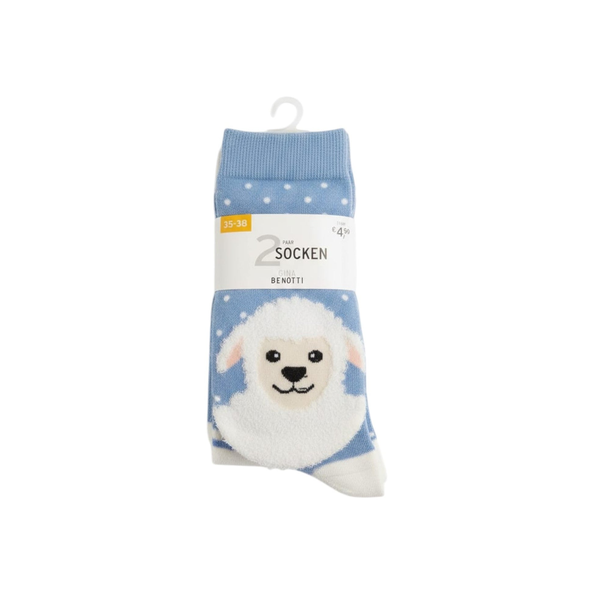 Women�s  Knitted Socks Set 2Pieces,Light Blue