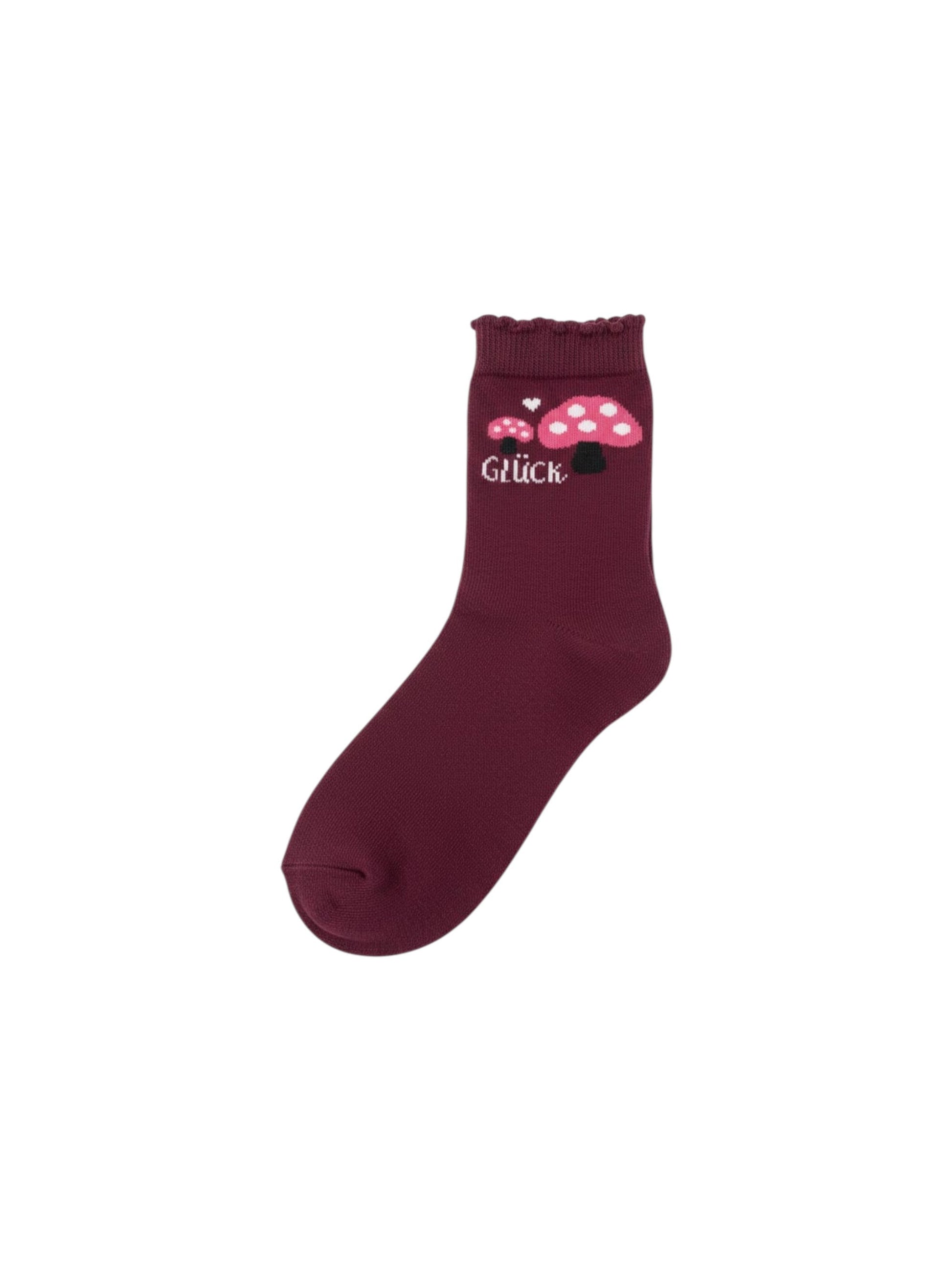 Kids Girl�s Knitted Socks,Dark Purple
