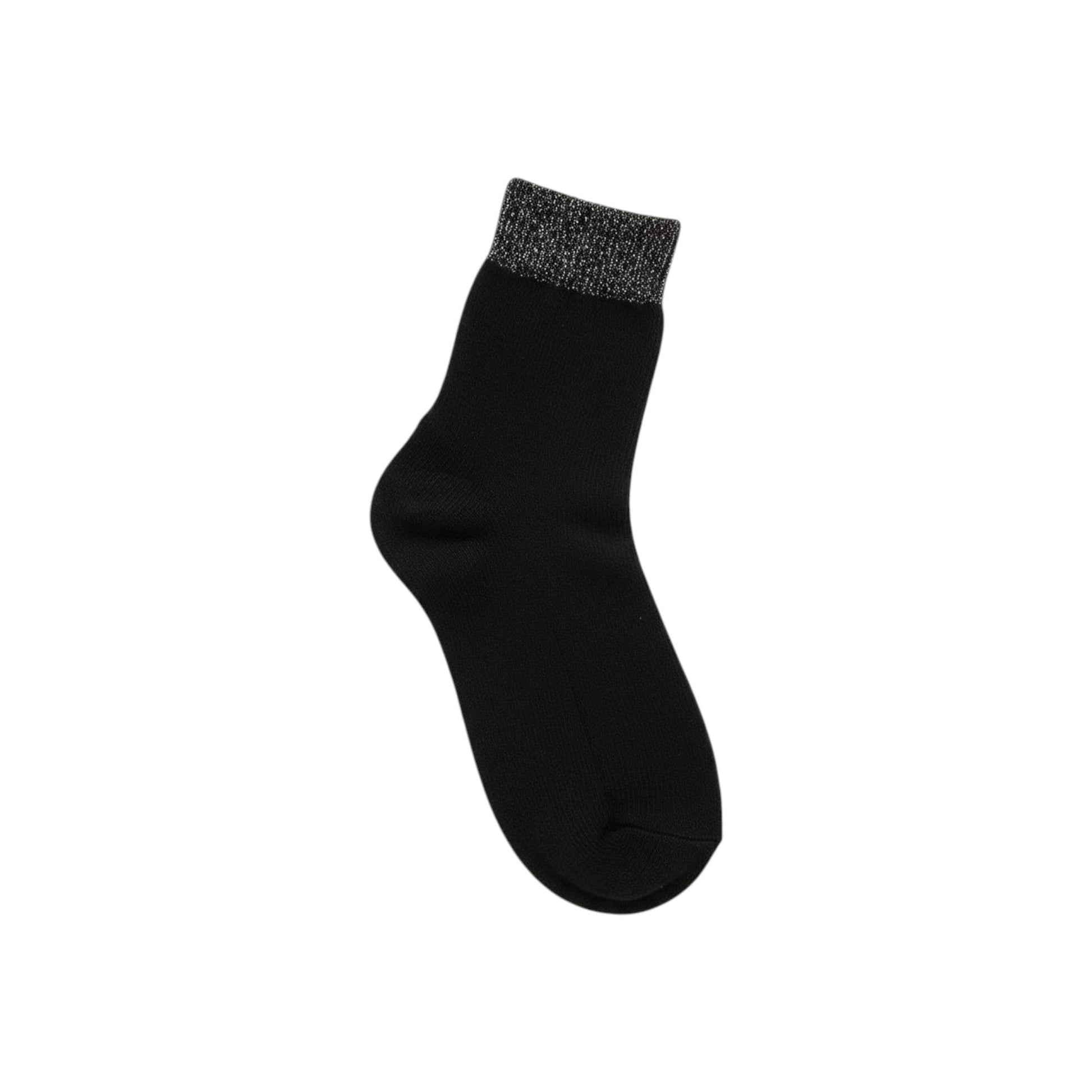 Women�s  Knitted Socks,Black