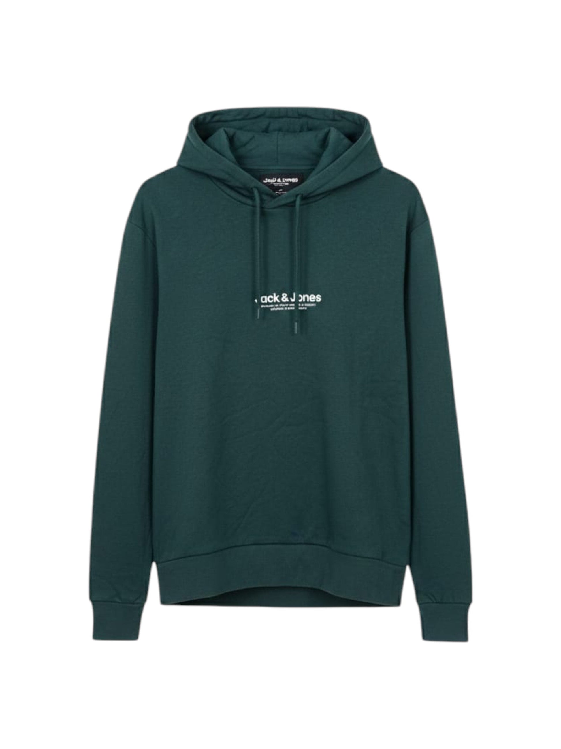 Men's Brand Logo printed Hoodie,Dark Green