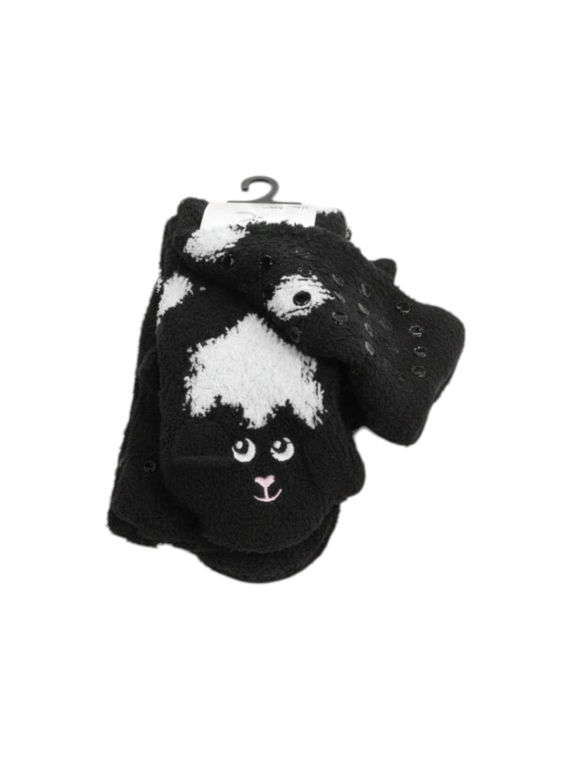 Women�s Knitted Socks Set 2Pieces,BlacK