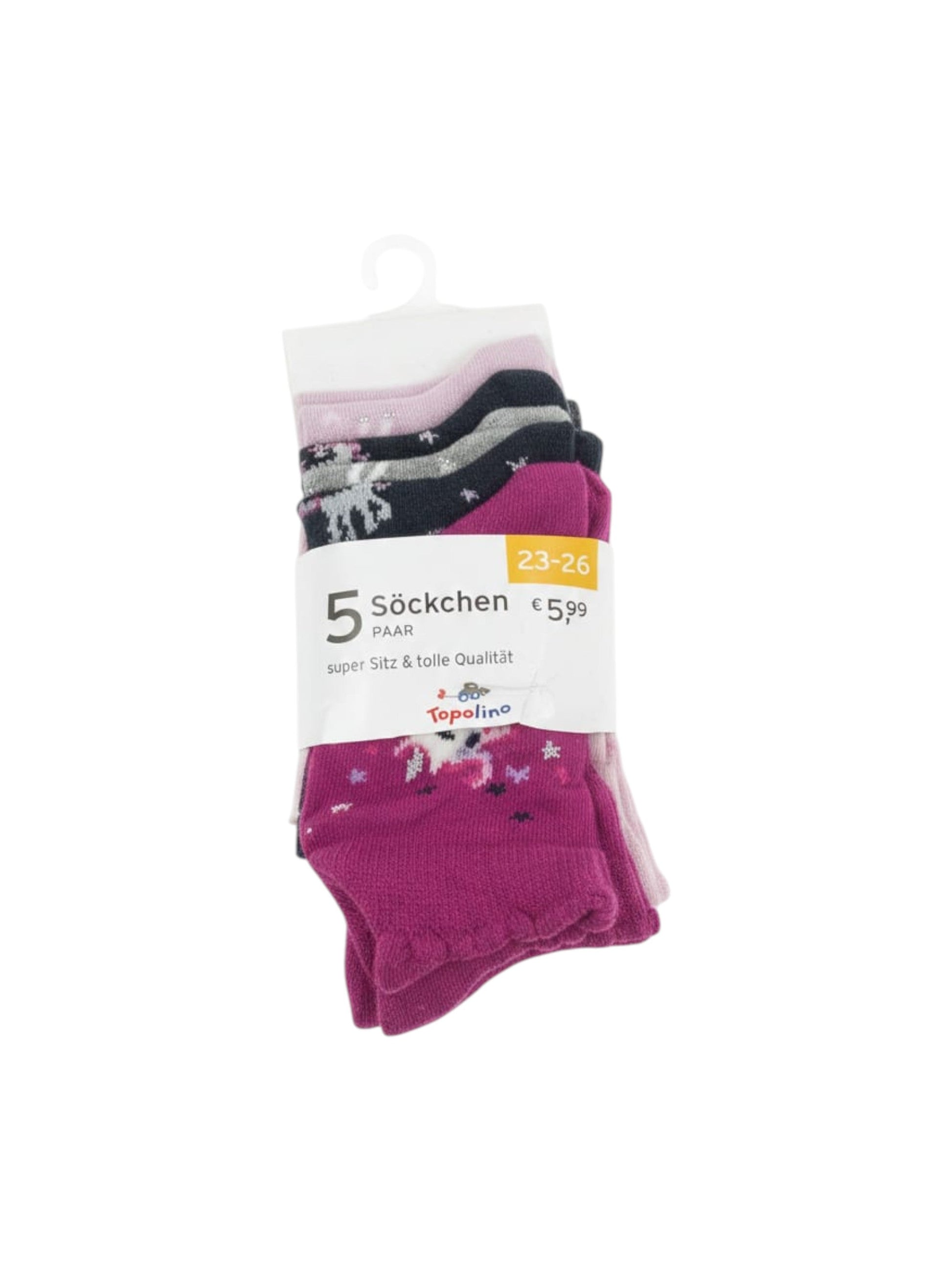Kids Girl�s Knitted Socks Set 5Pieces,Multi
