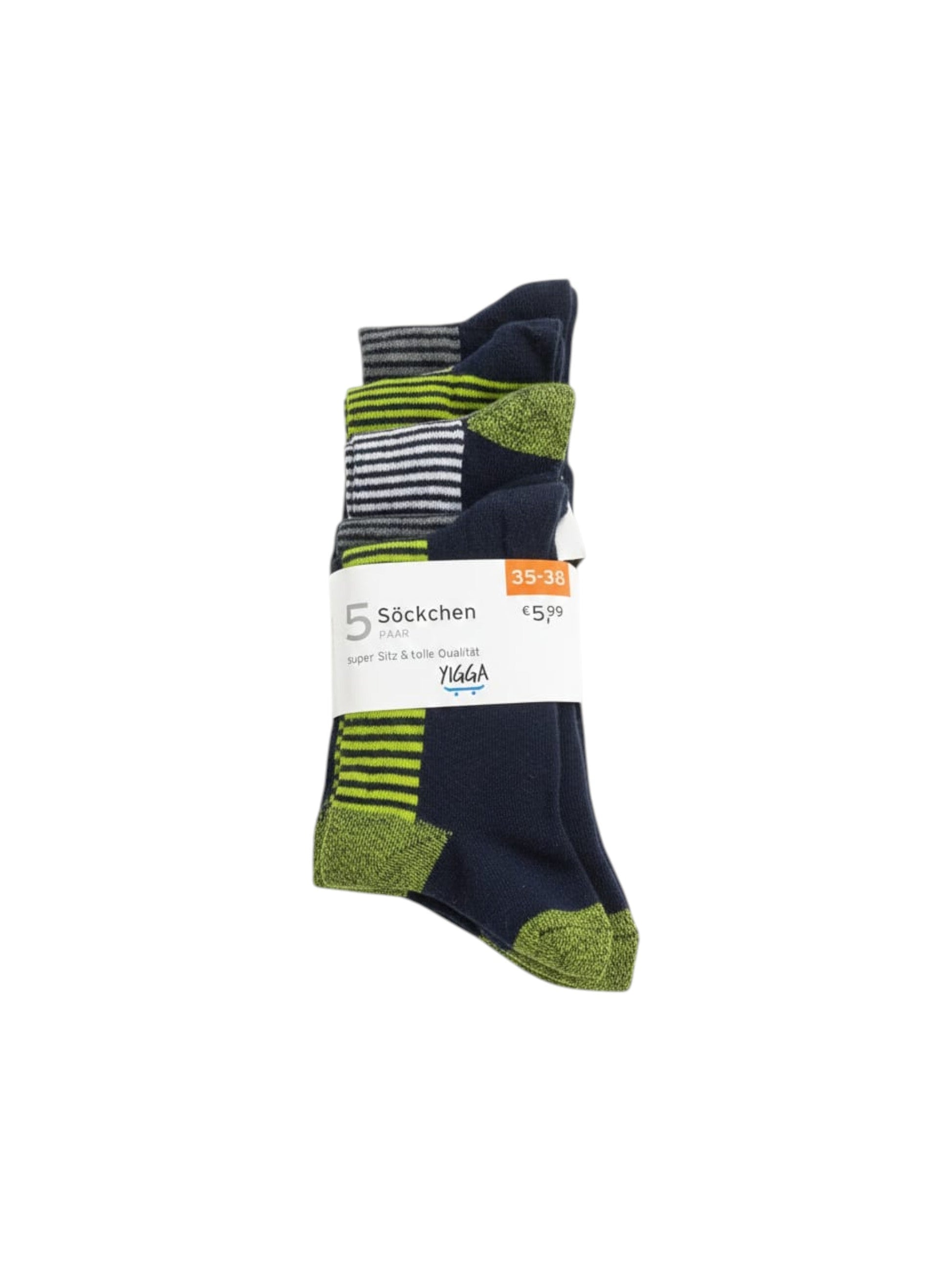 Kids Boy�s Knitted Socks Set 5 Pieces,Multi