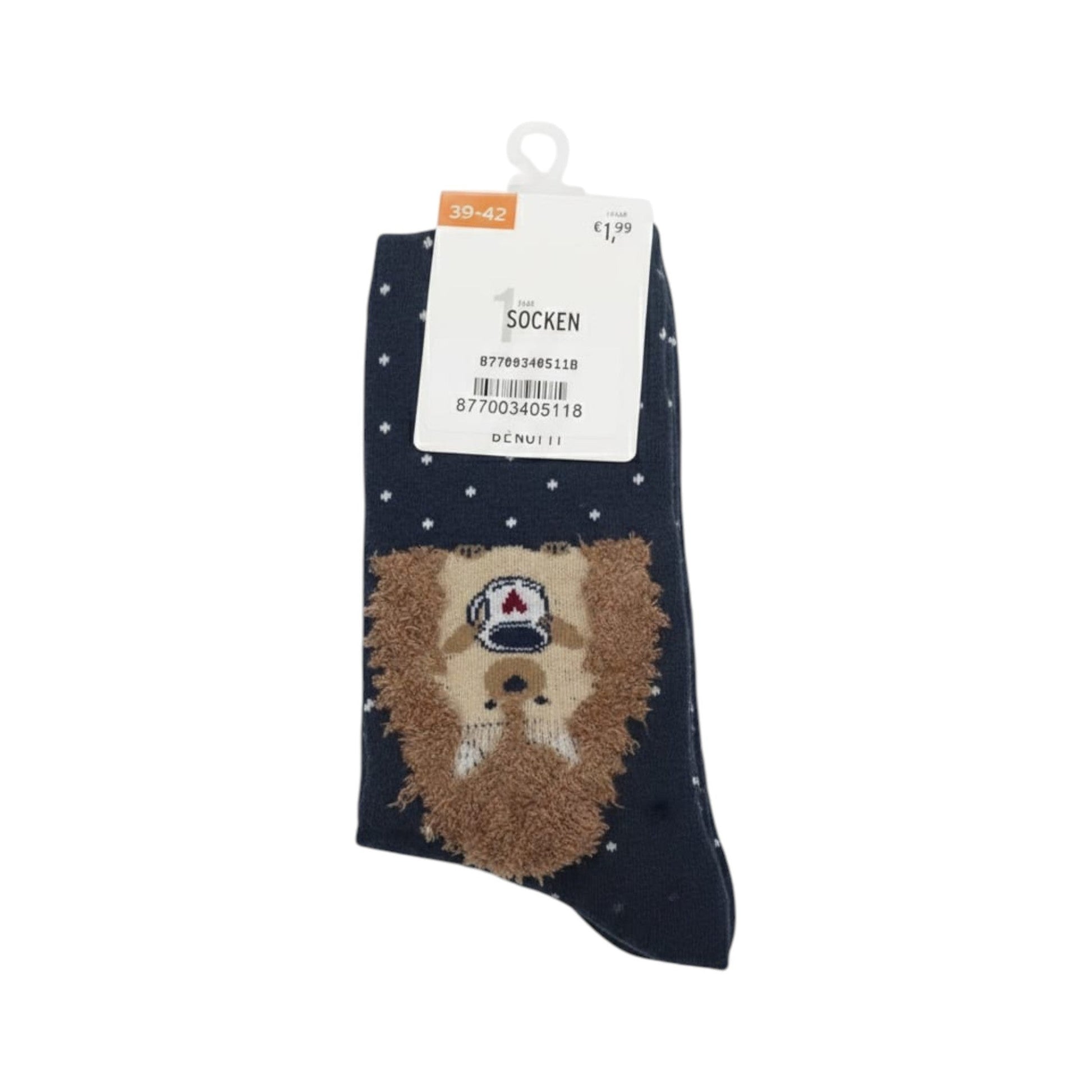 Women�s  Knitted Socks,Navy