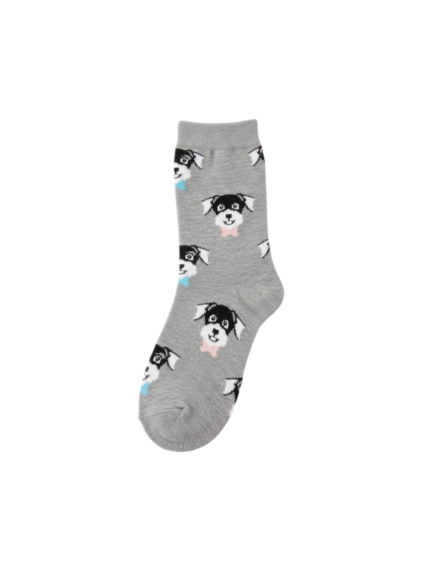 Women�s Printed Socks,Grey
