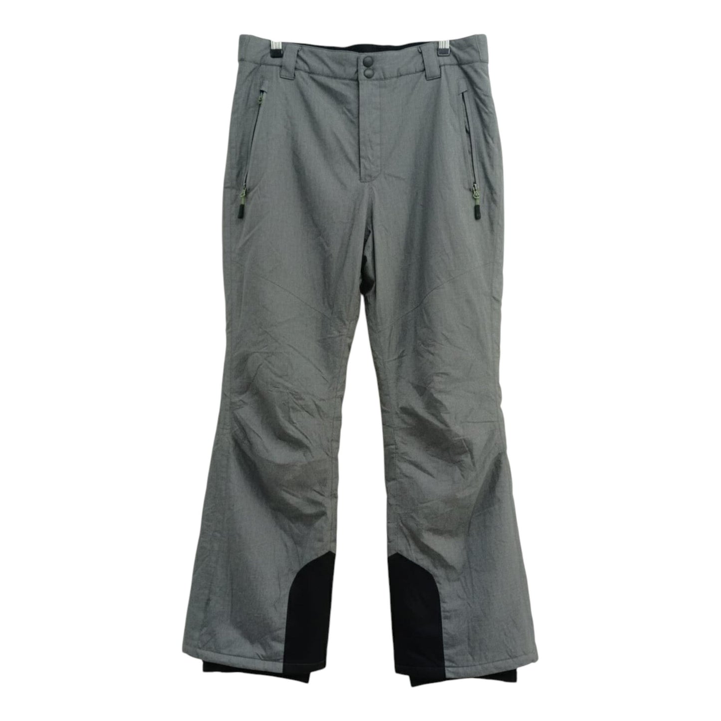 Men's Plain Solid Ski Pants,Light Grey