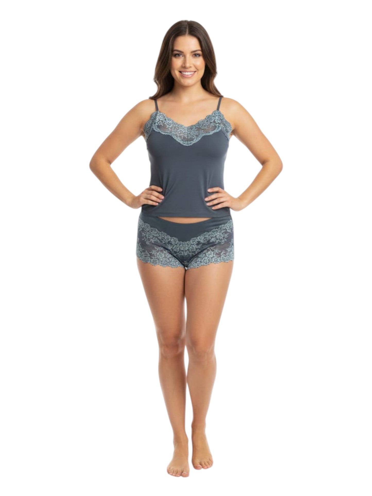 Women's Lace Thongs,Navy