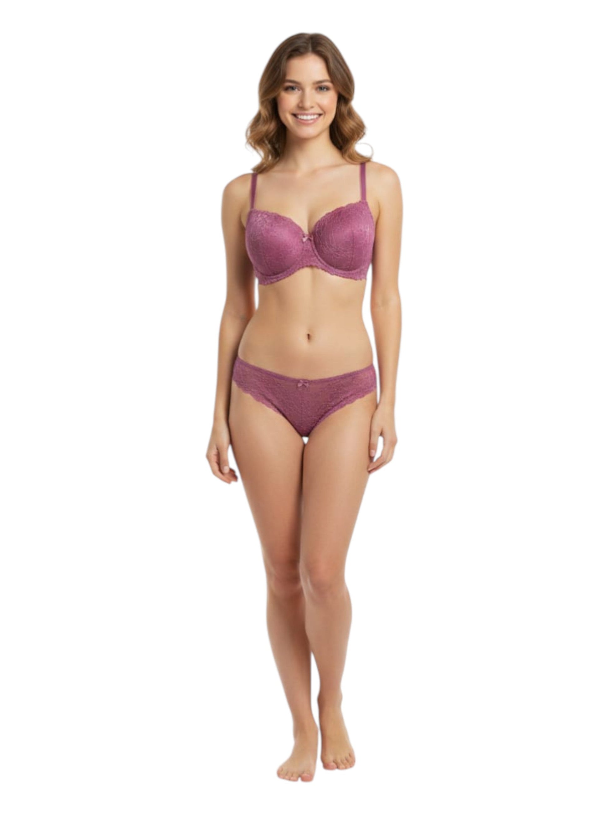 Women's Lace Bra,Pink