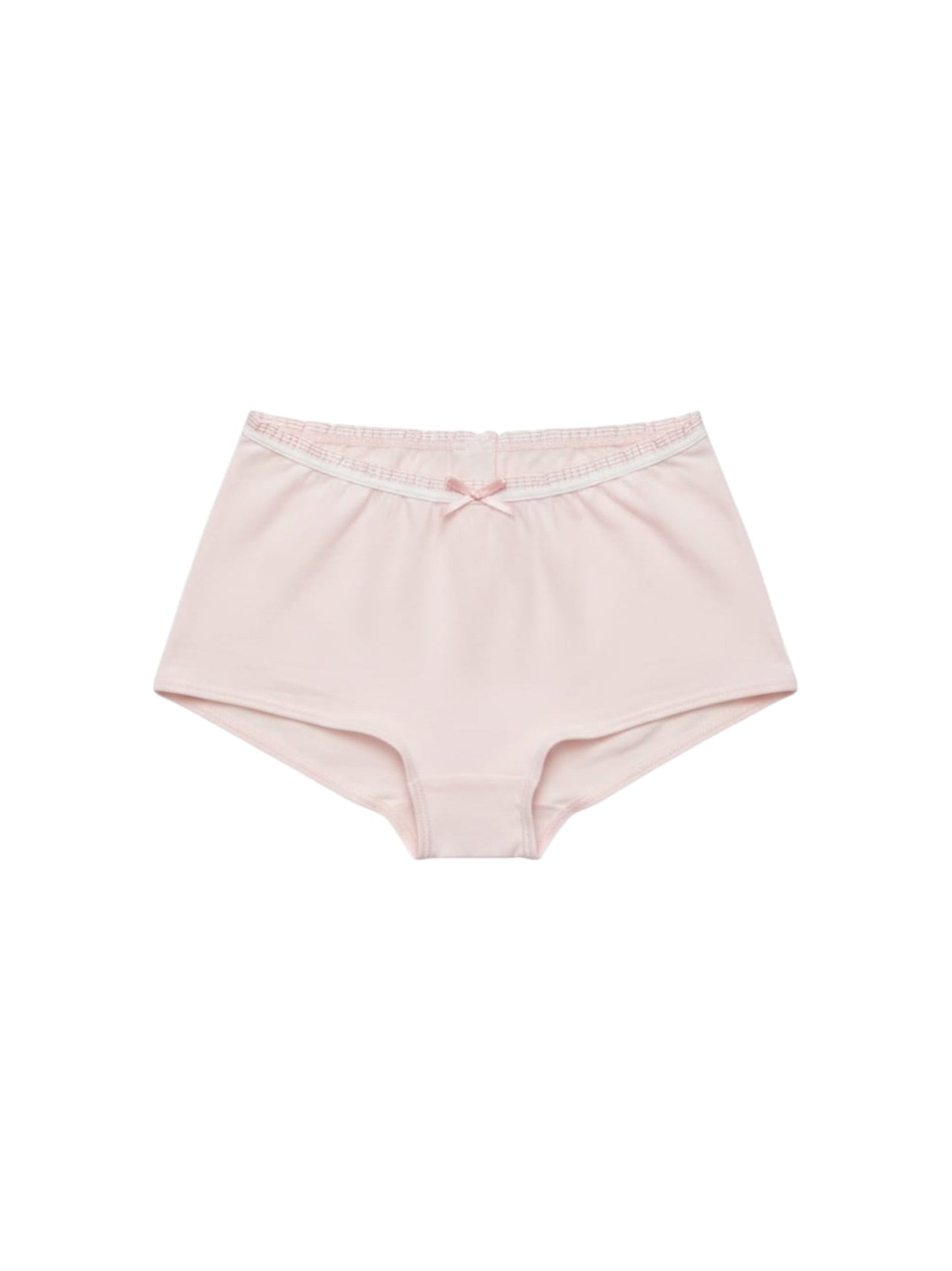 Kids Girl's Plain Solid Boxer,Light Pink