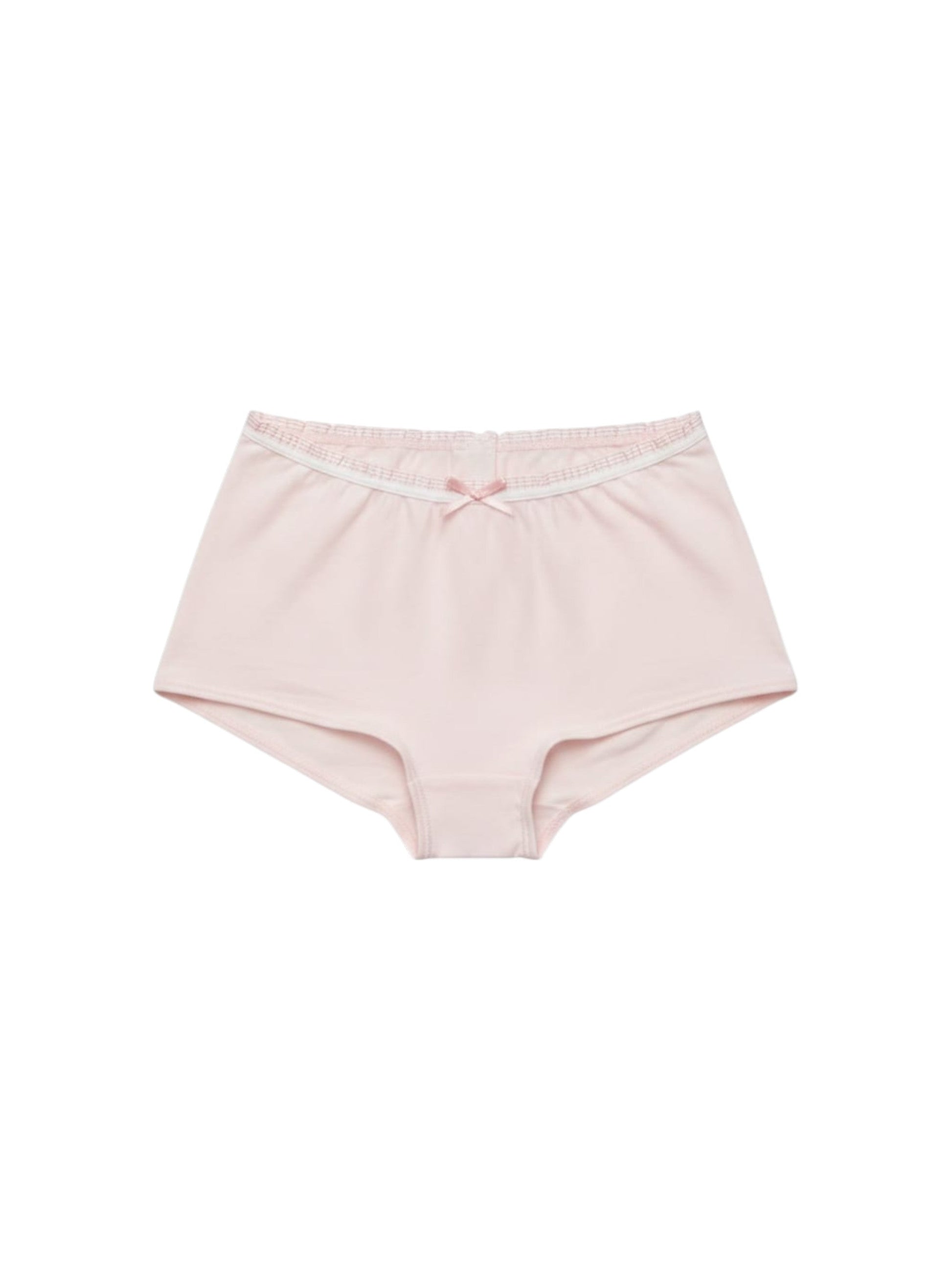 Kids Girl's Plain Solid Boxer,Light Pink