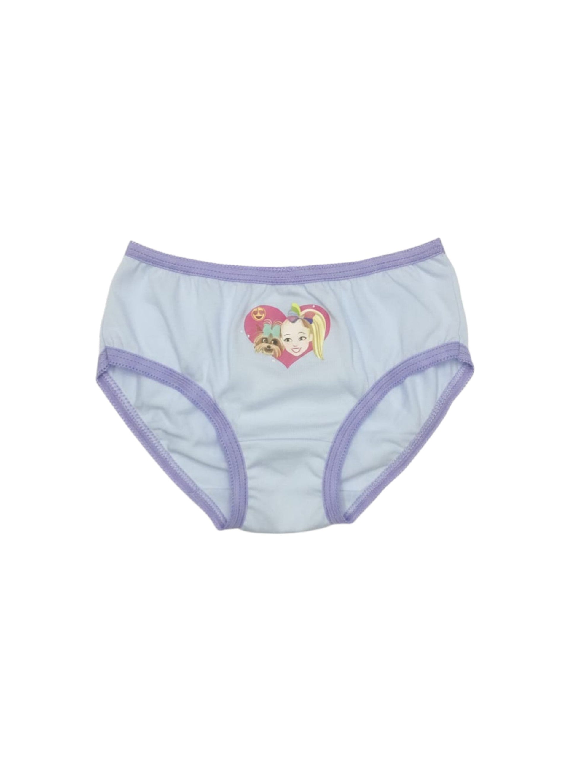 Kids Girl's Printed Thongs,Light Blue