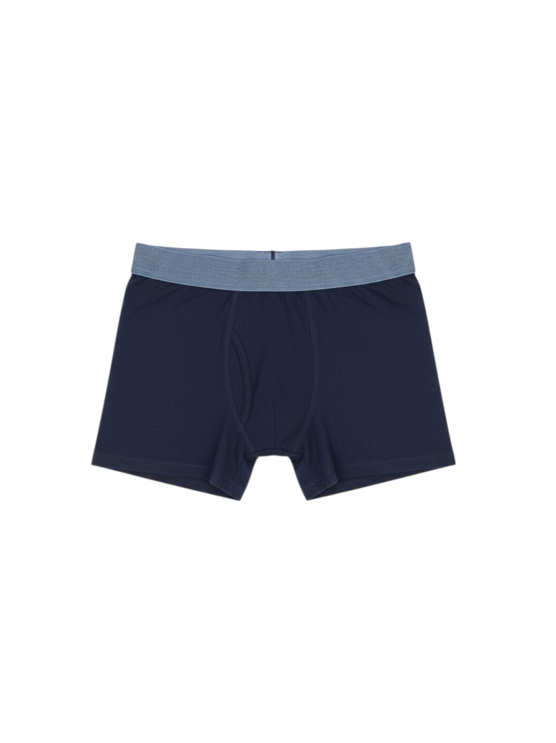 Kids Boy's Plain Solid Boxer,Navy