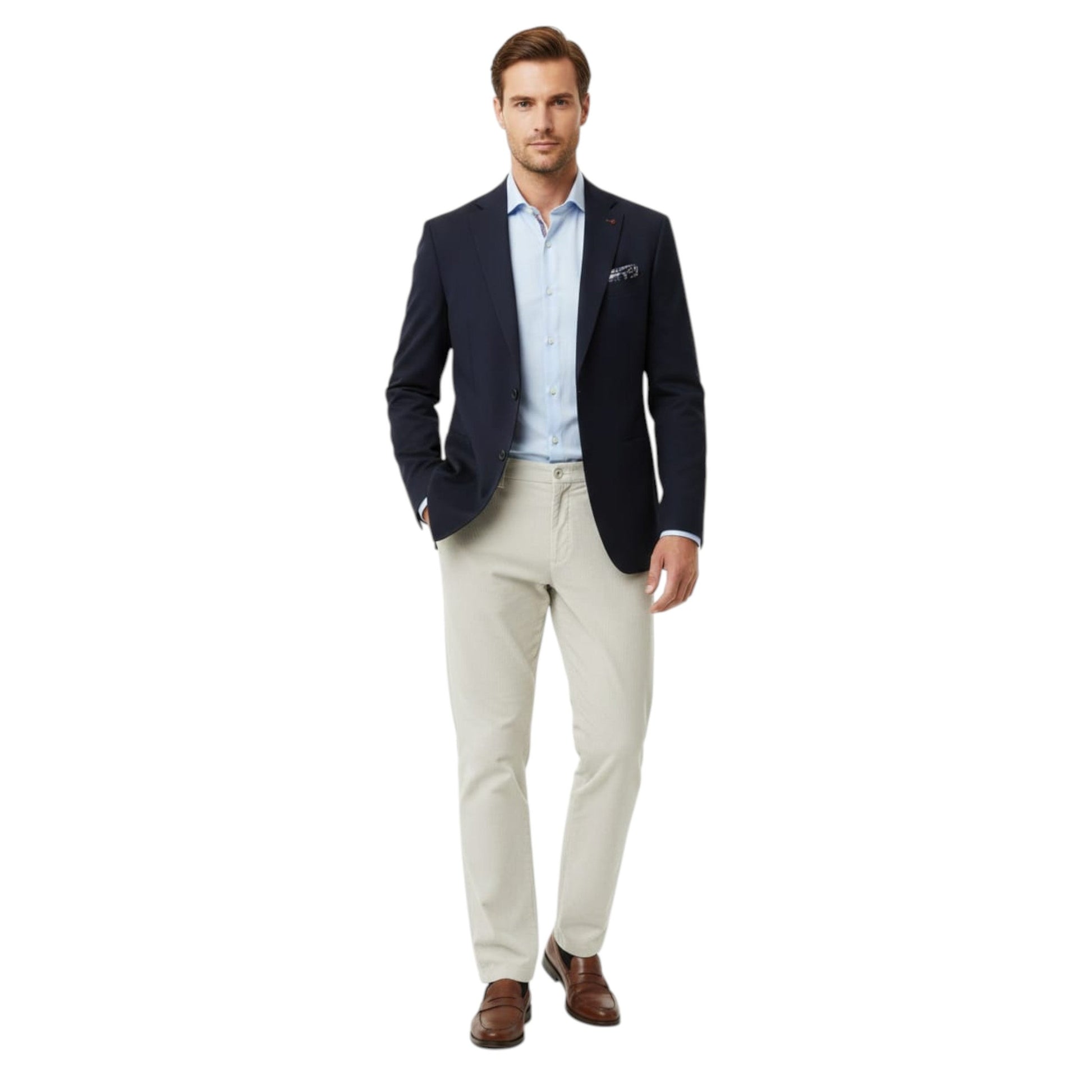 Men's Ribbed Classic Pant,Light Beige