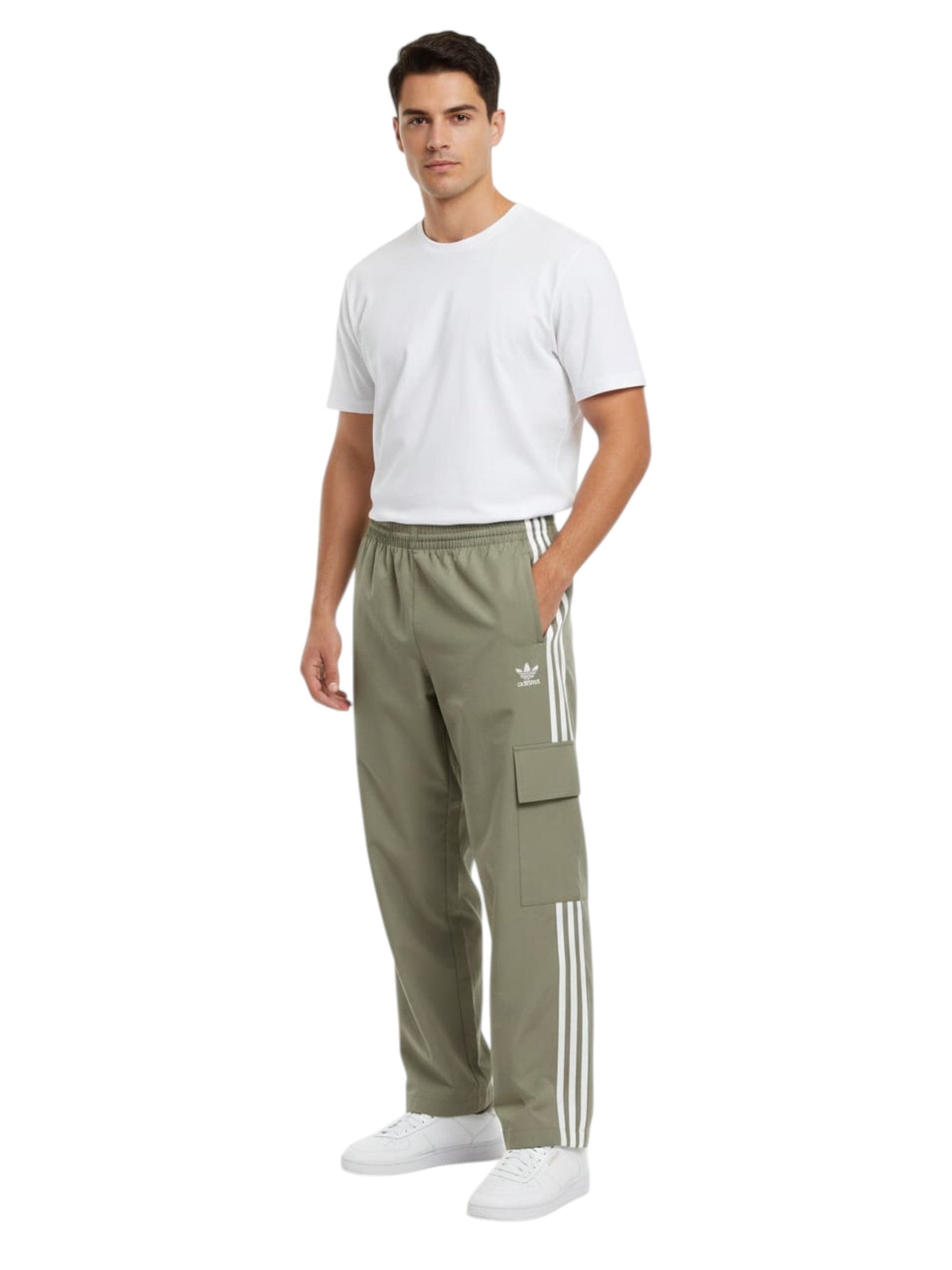 Men's Striped Pant,Olive