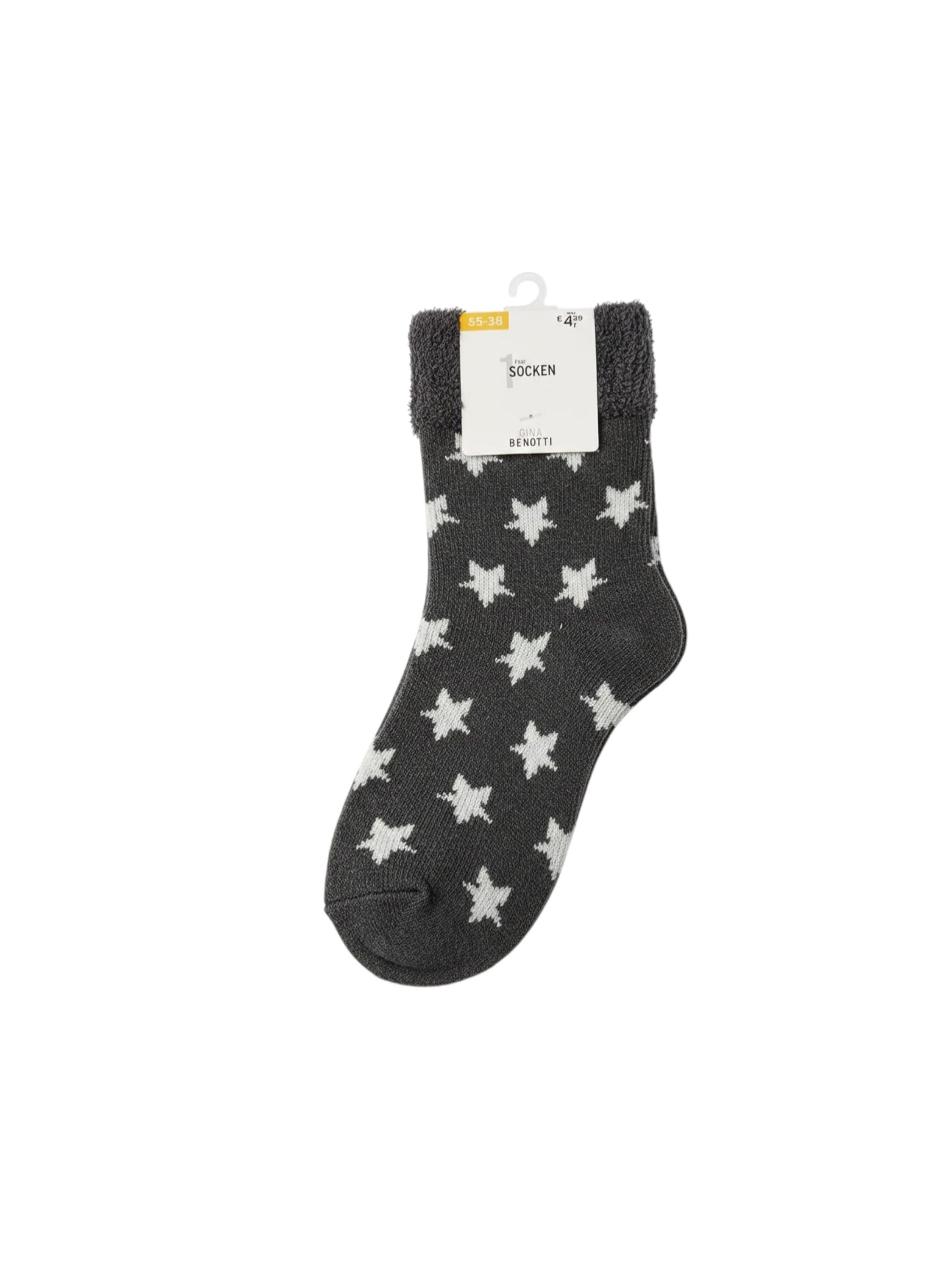 Women's Knitted Socks,Grey