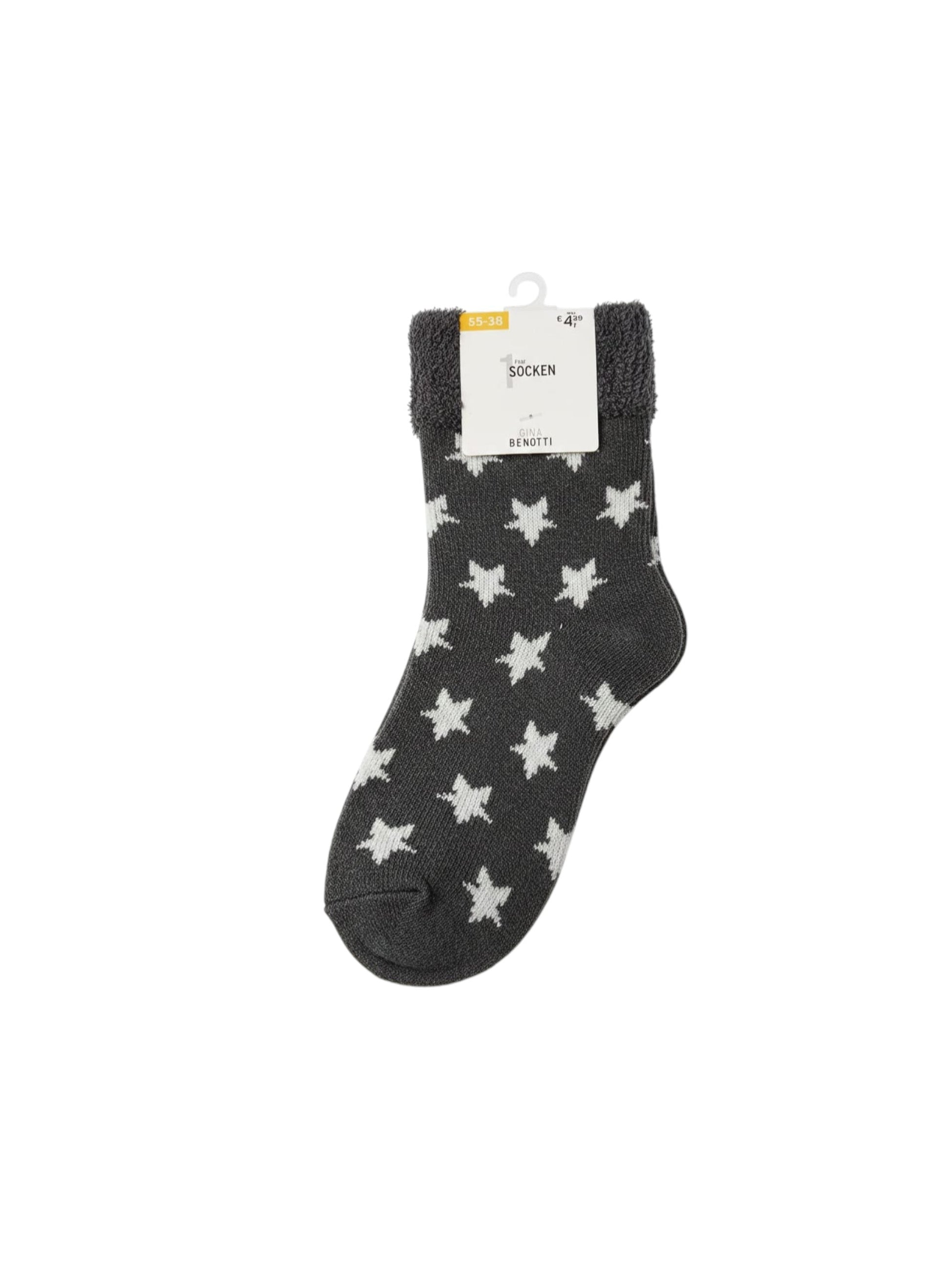 Women's Knitted Socks,Grey