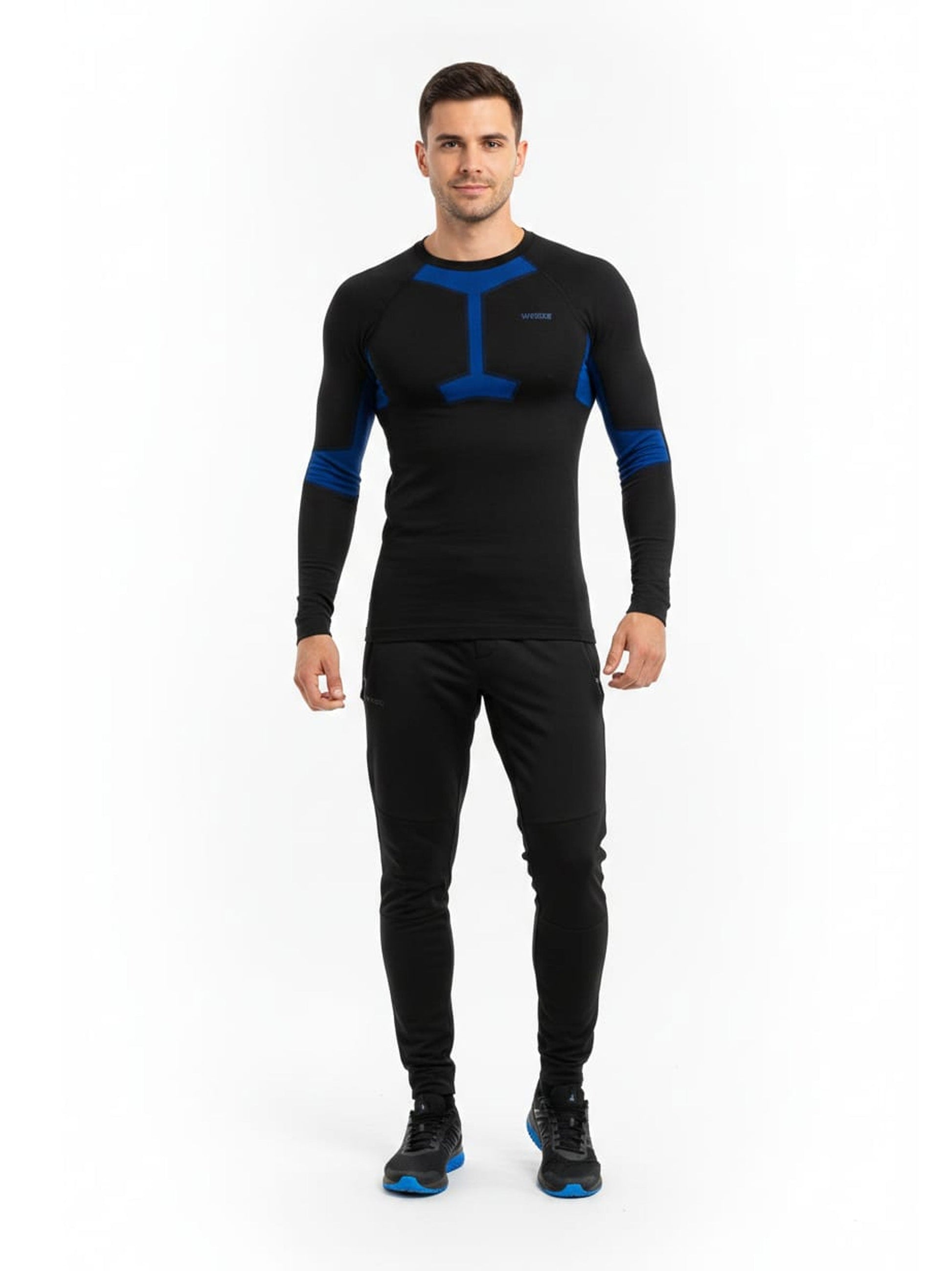 Men's Textured Sport Top,Black