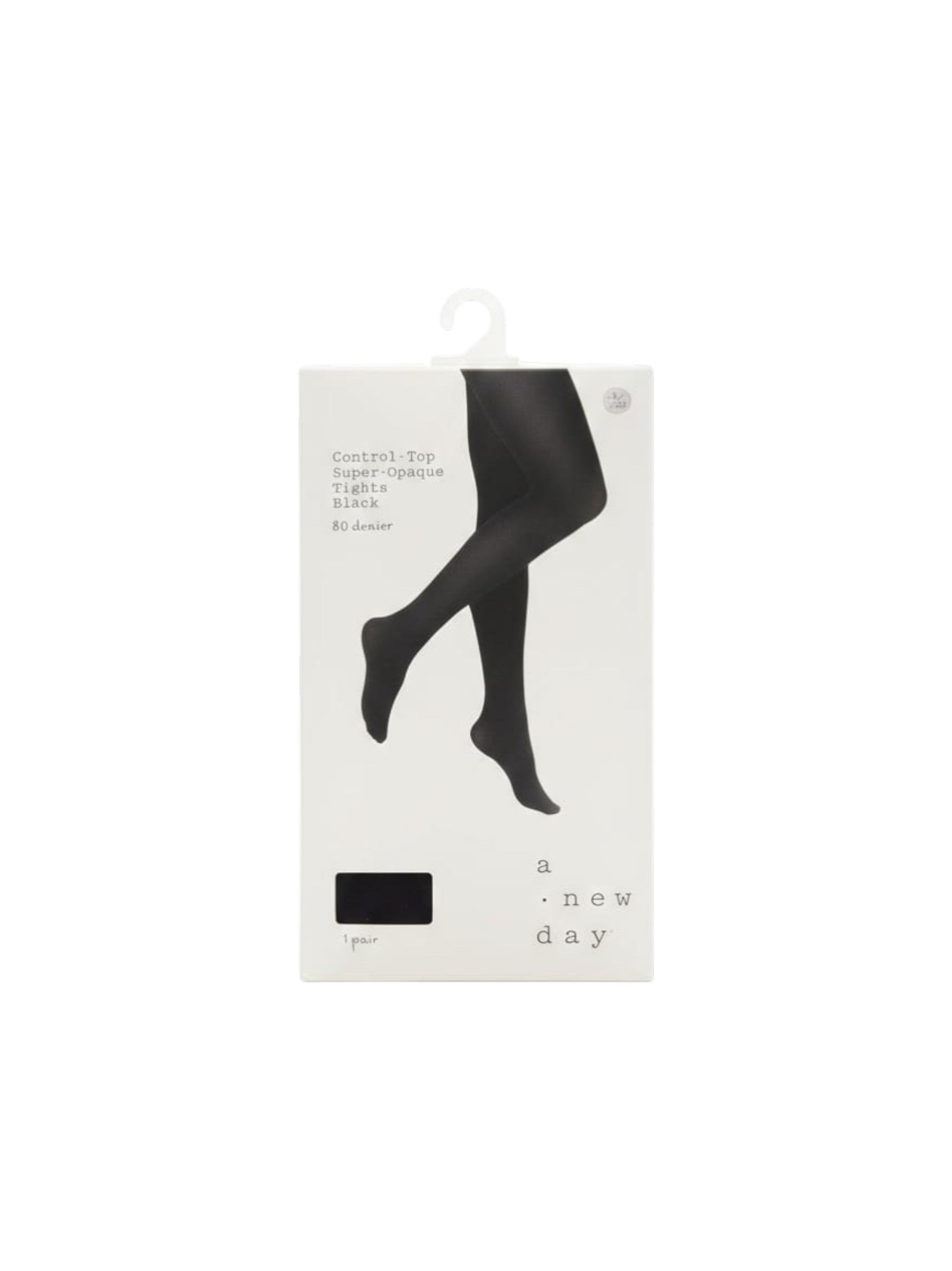 Women's Plain Solid Tights,Black