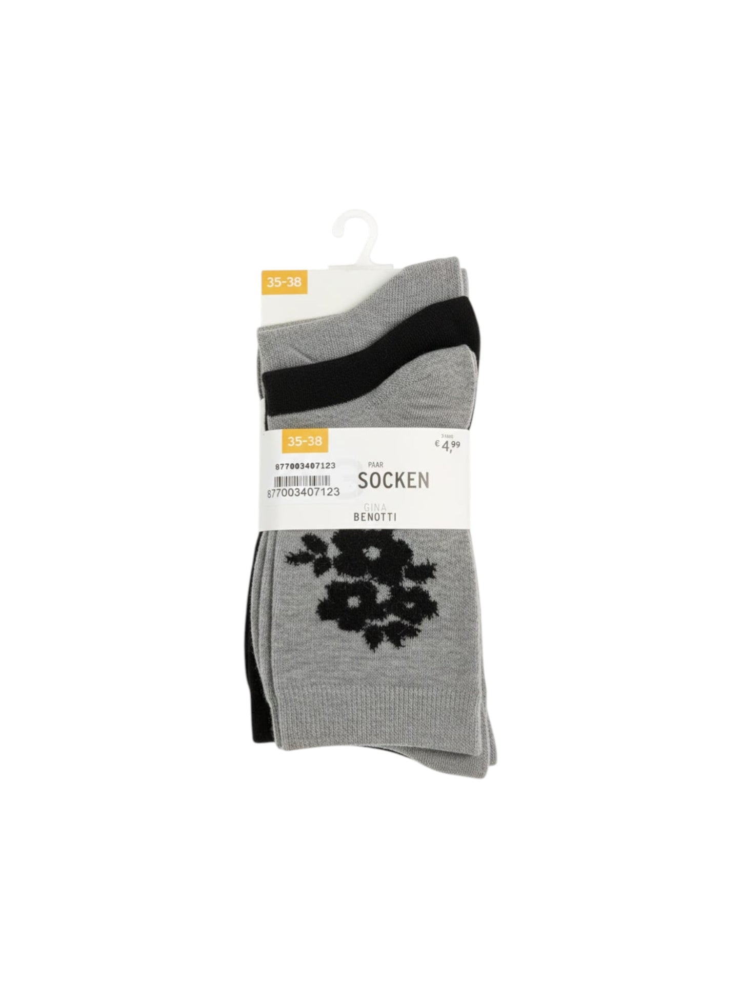Women's Knitted Socks Set 3pieces,Multi