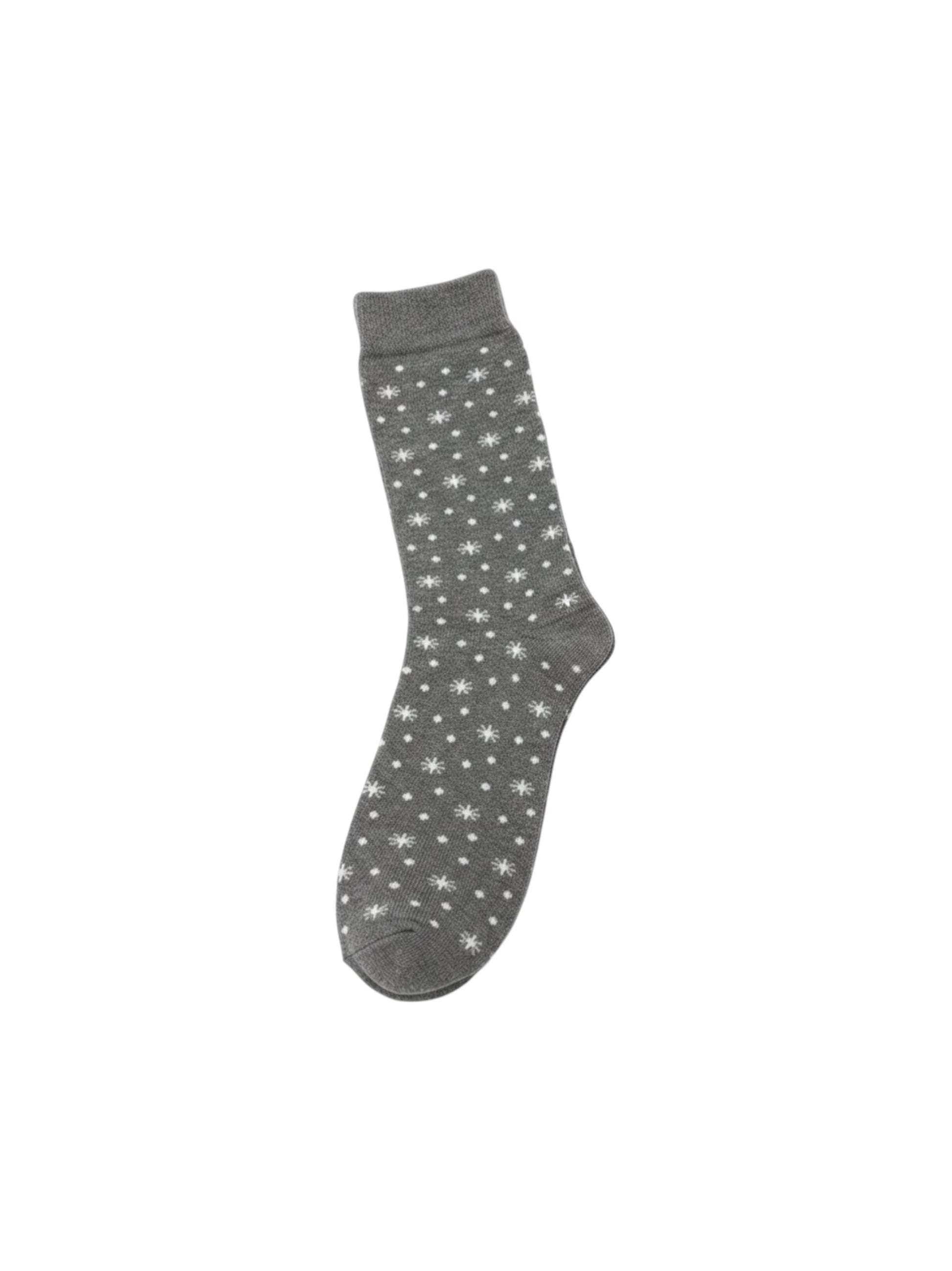 Women's Printed Socks,Grey