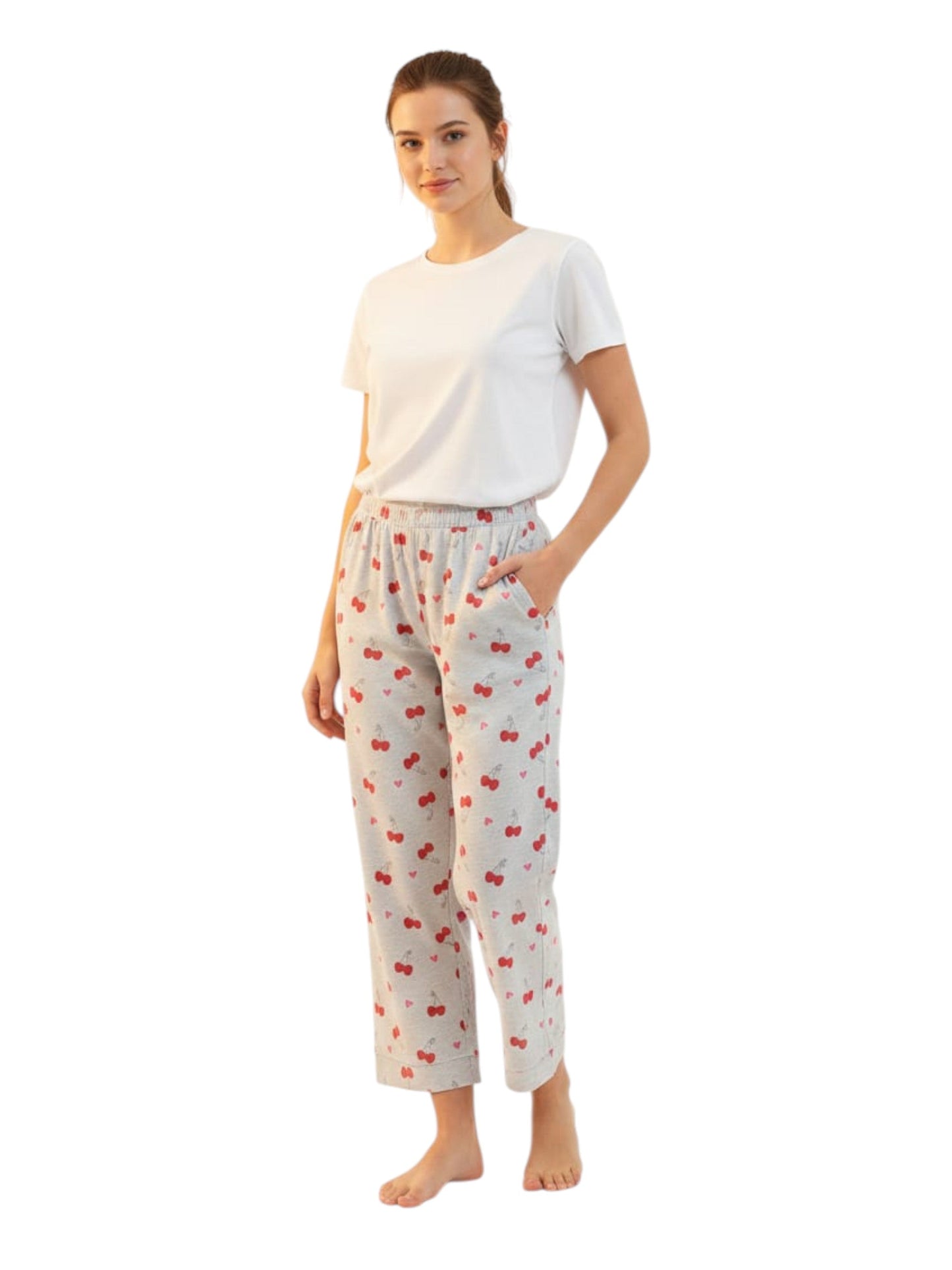 Women's Printed Sleepwear Pant,Multi