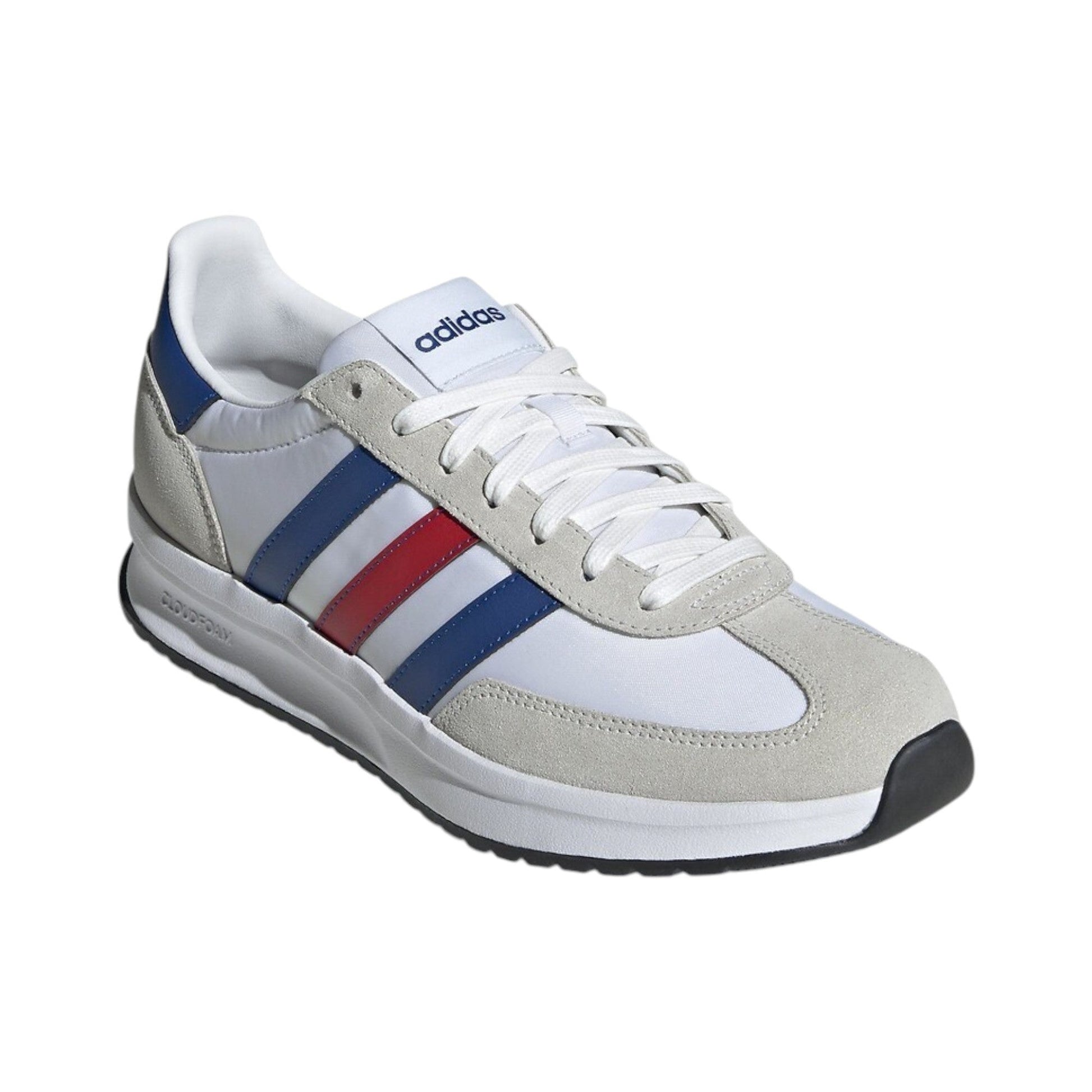 Men's Brand Logo Patched Shoes,White