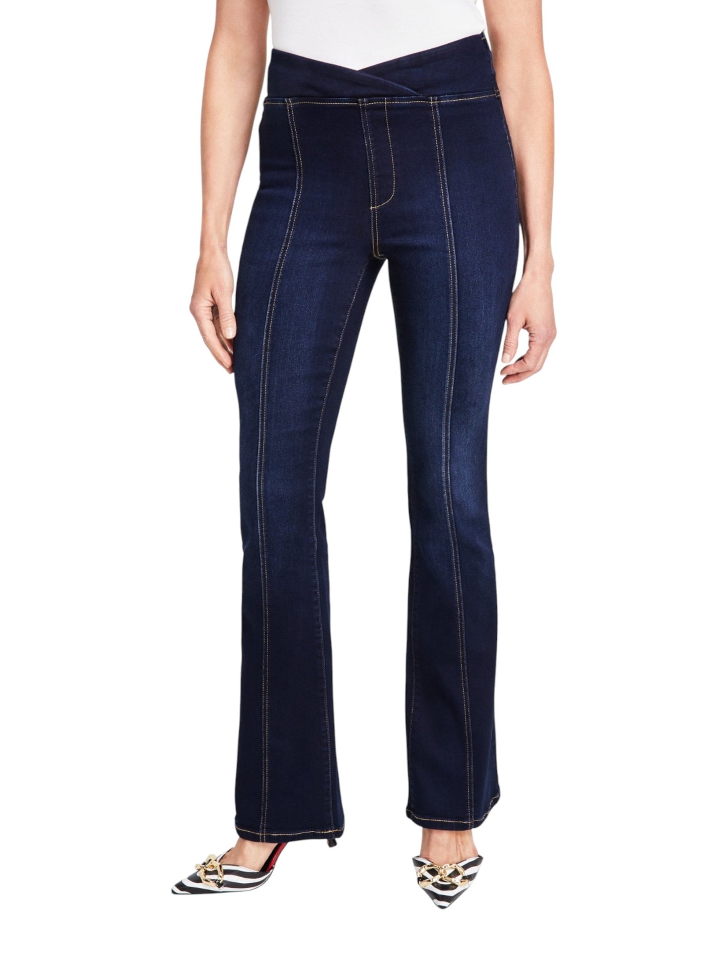 Women's Plain Solid Jeans,Navy