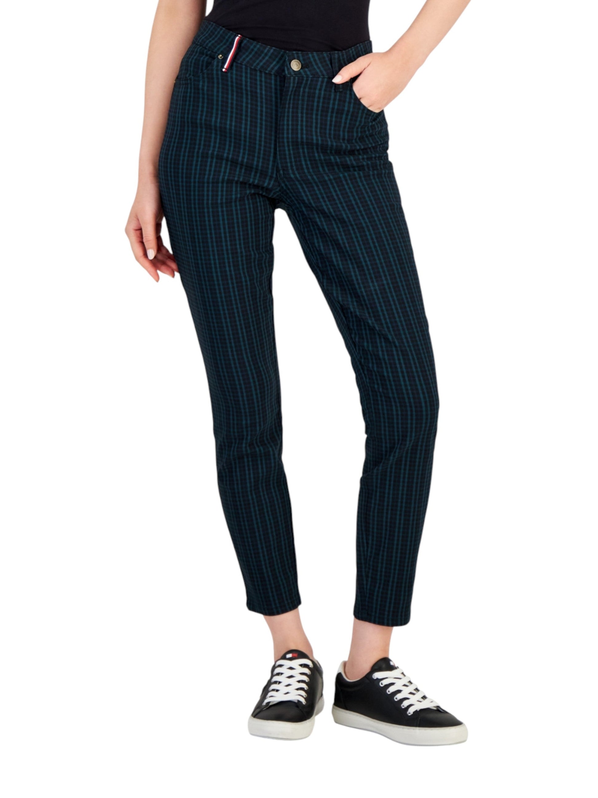 Women's Plaid Pant,Multi
