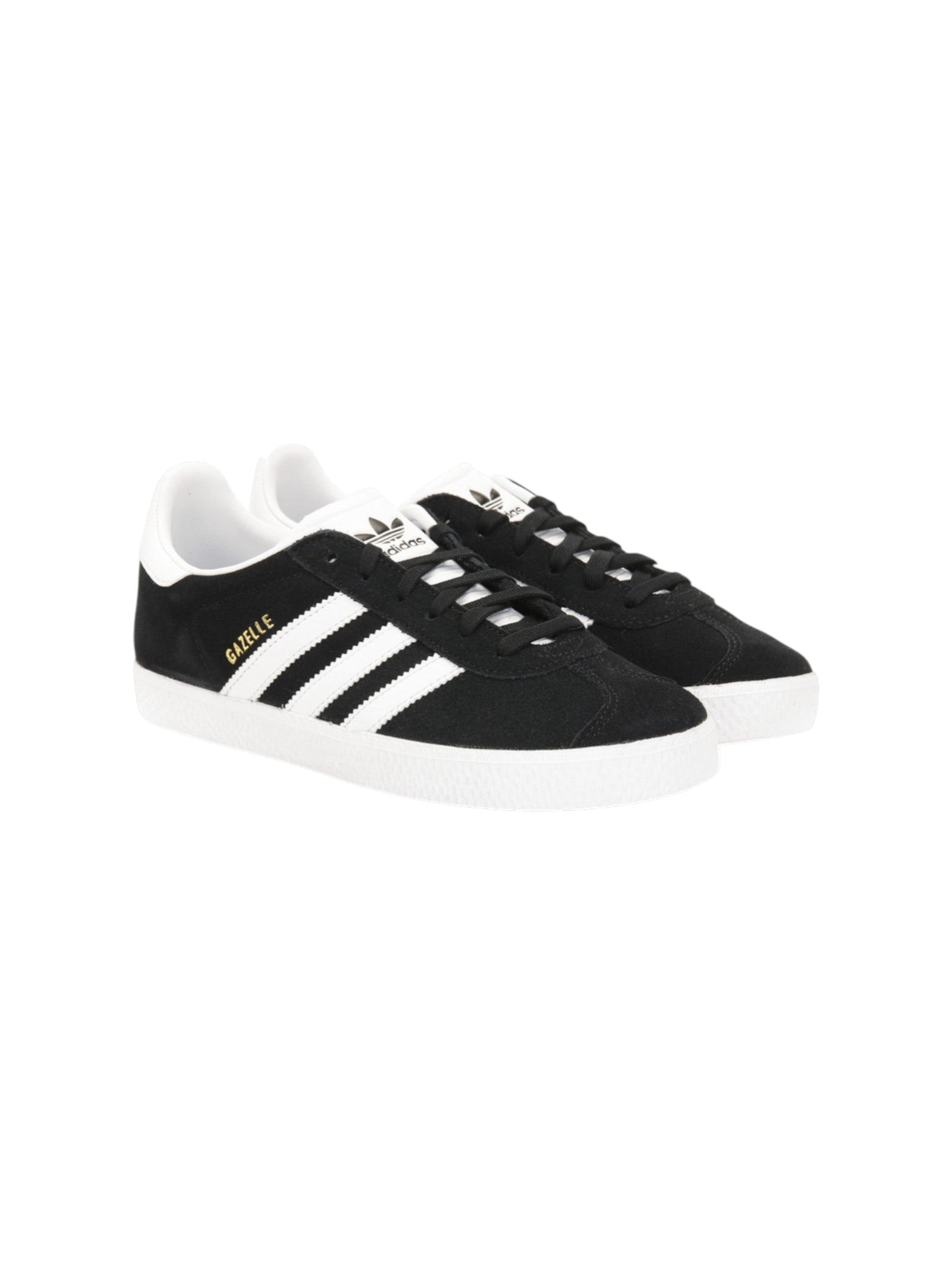 Kids Boy's Brand Logo Patched Shoes,Black