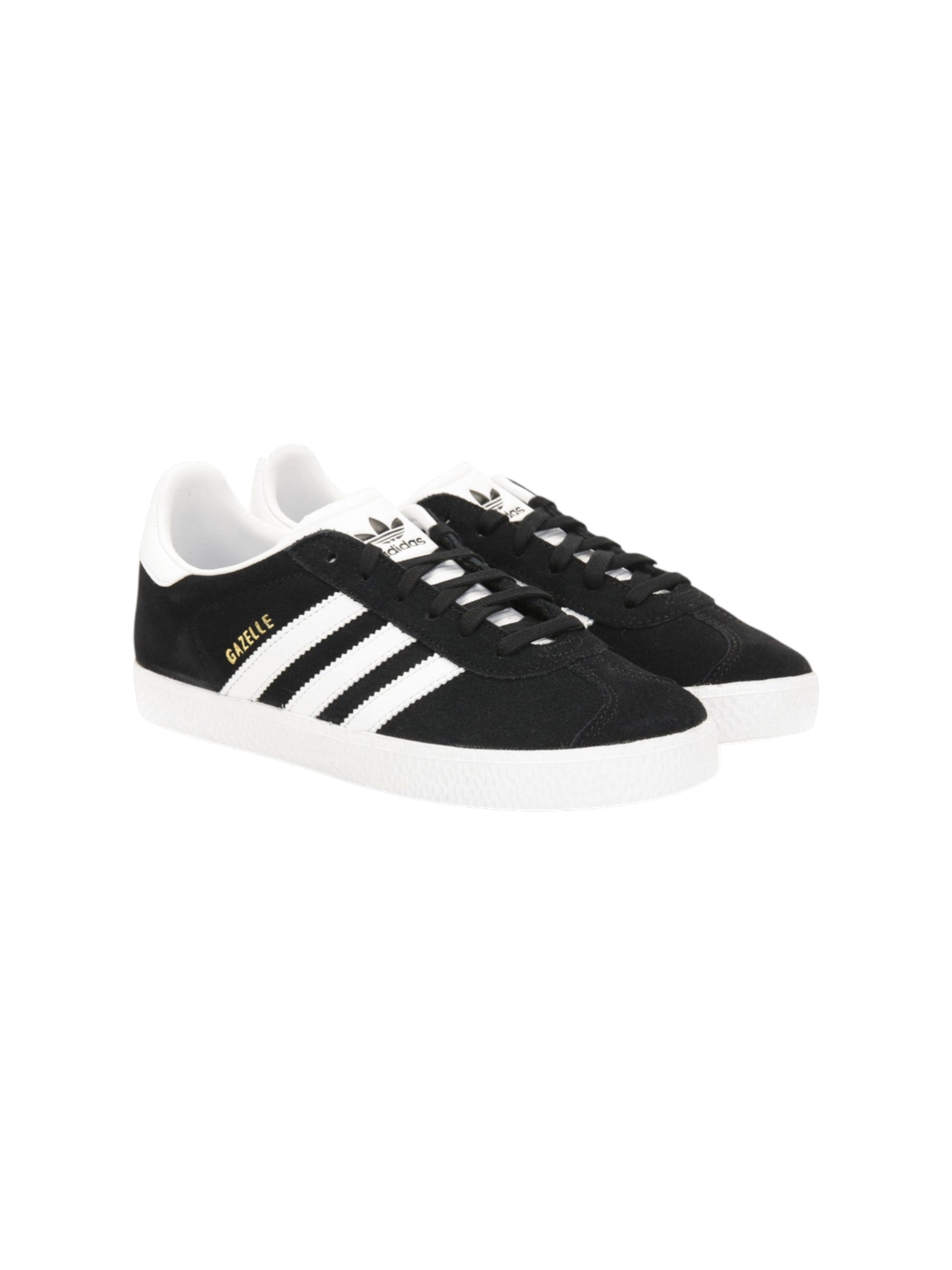 Kids Boy's Brand Logo Patched Shoes,Black