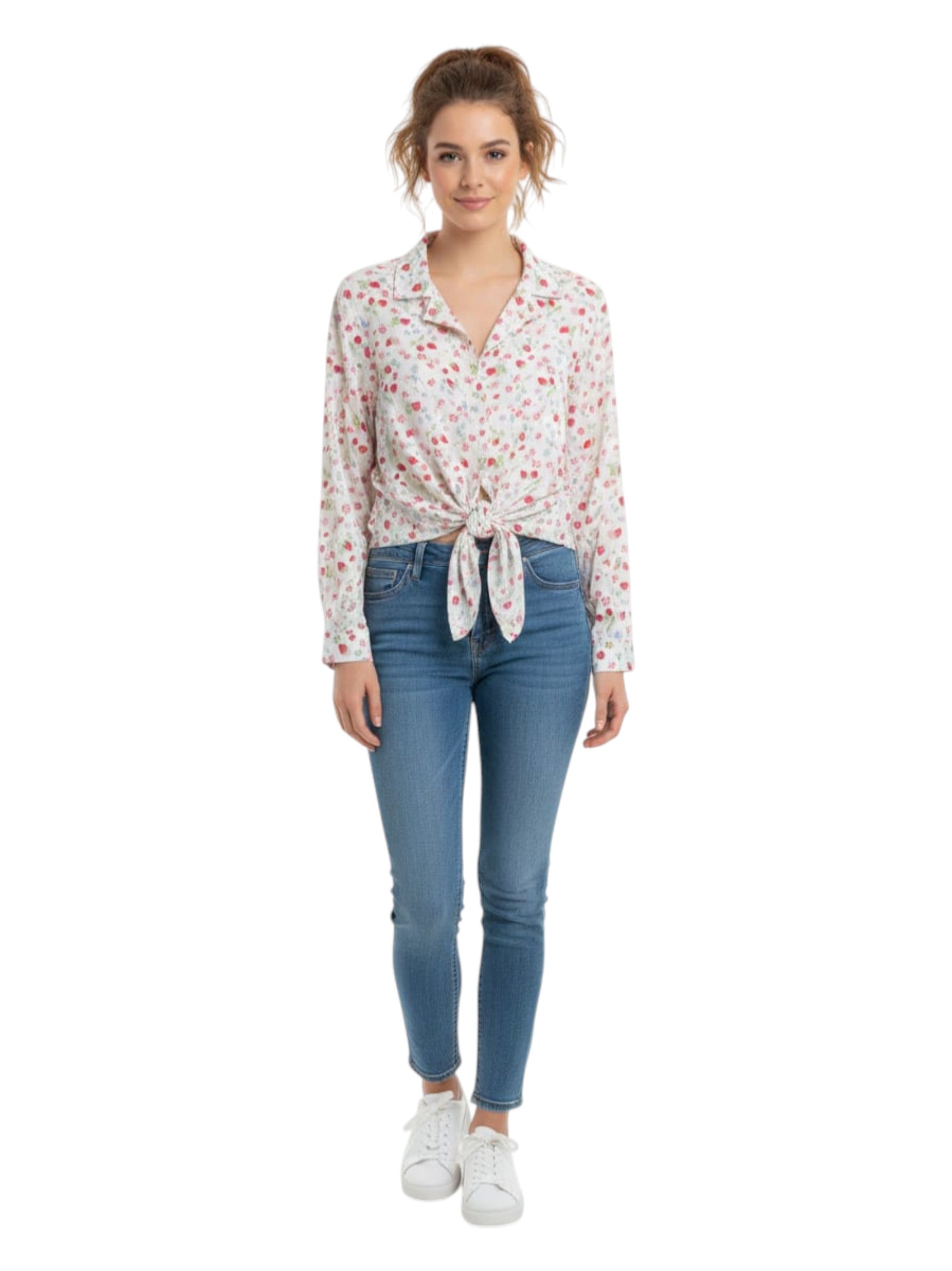Women's Floral printed Chemise,Multi