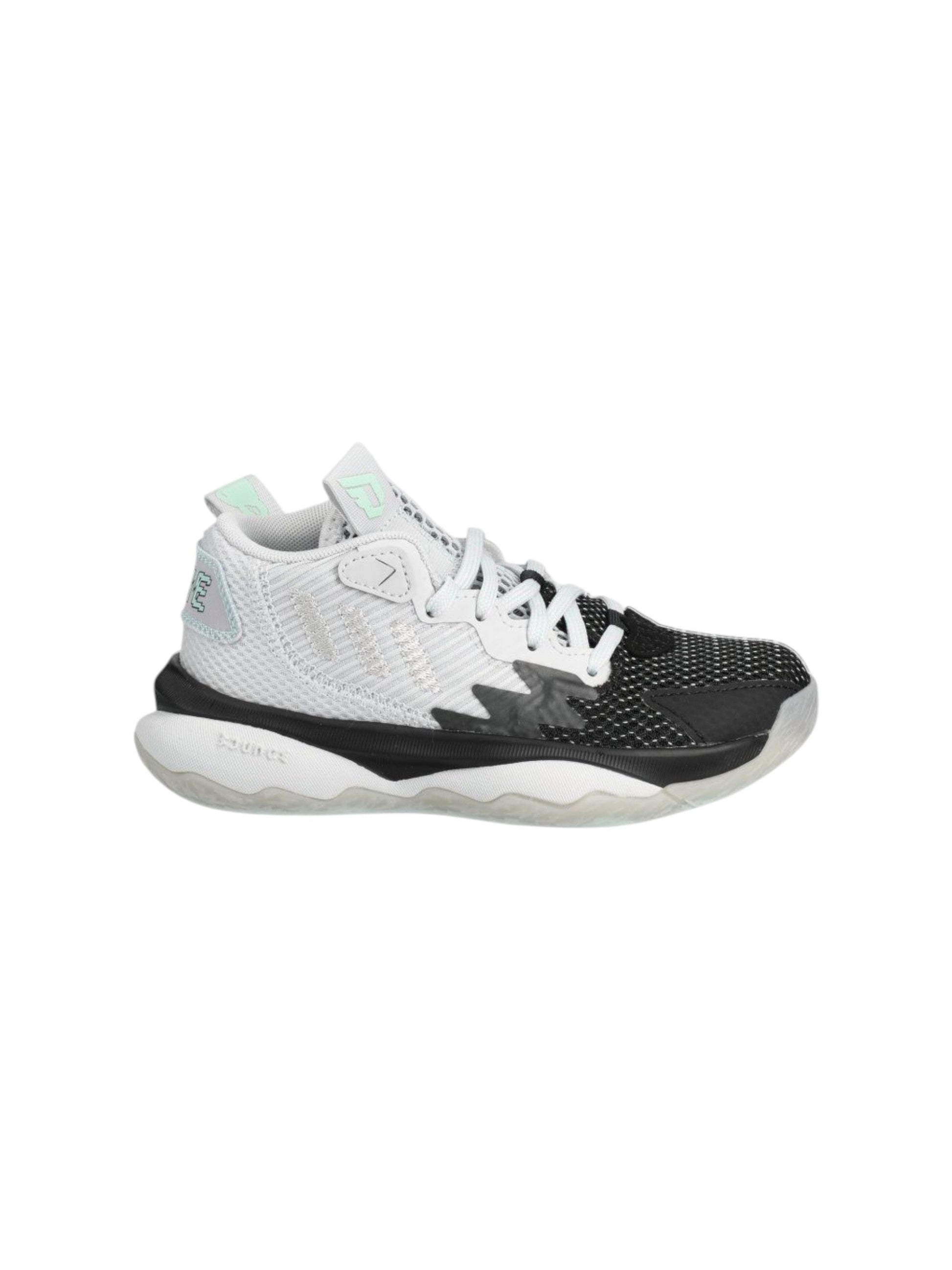 Kids Boy's Textured Logo Patched Shoes,Multi
