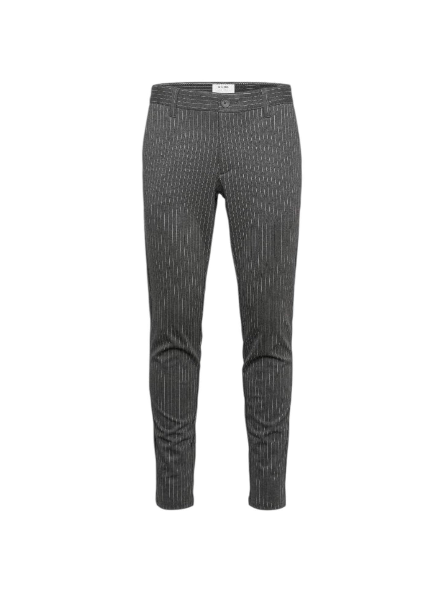 Men's Striped Classic Pant,Grey