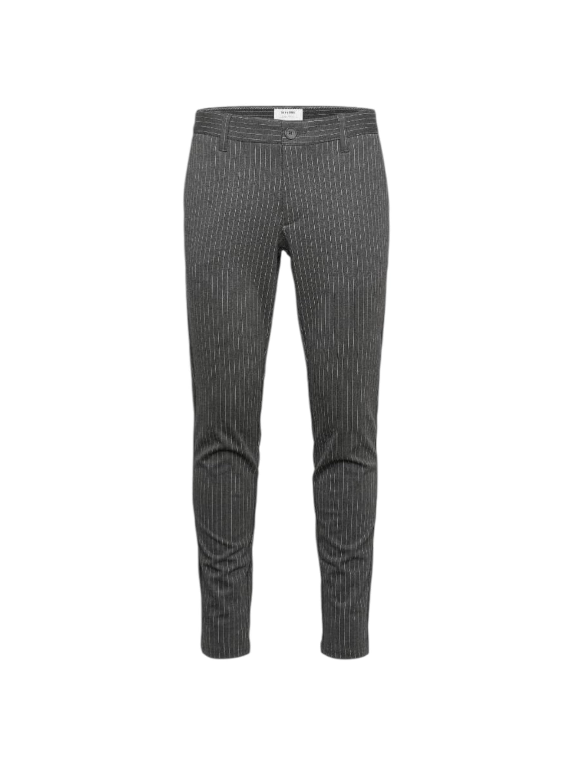 Men's Striped Classic Pant,Grey