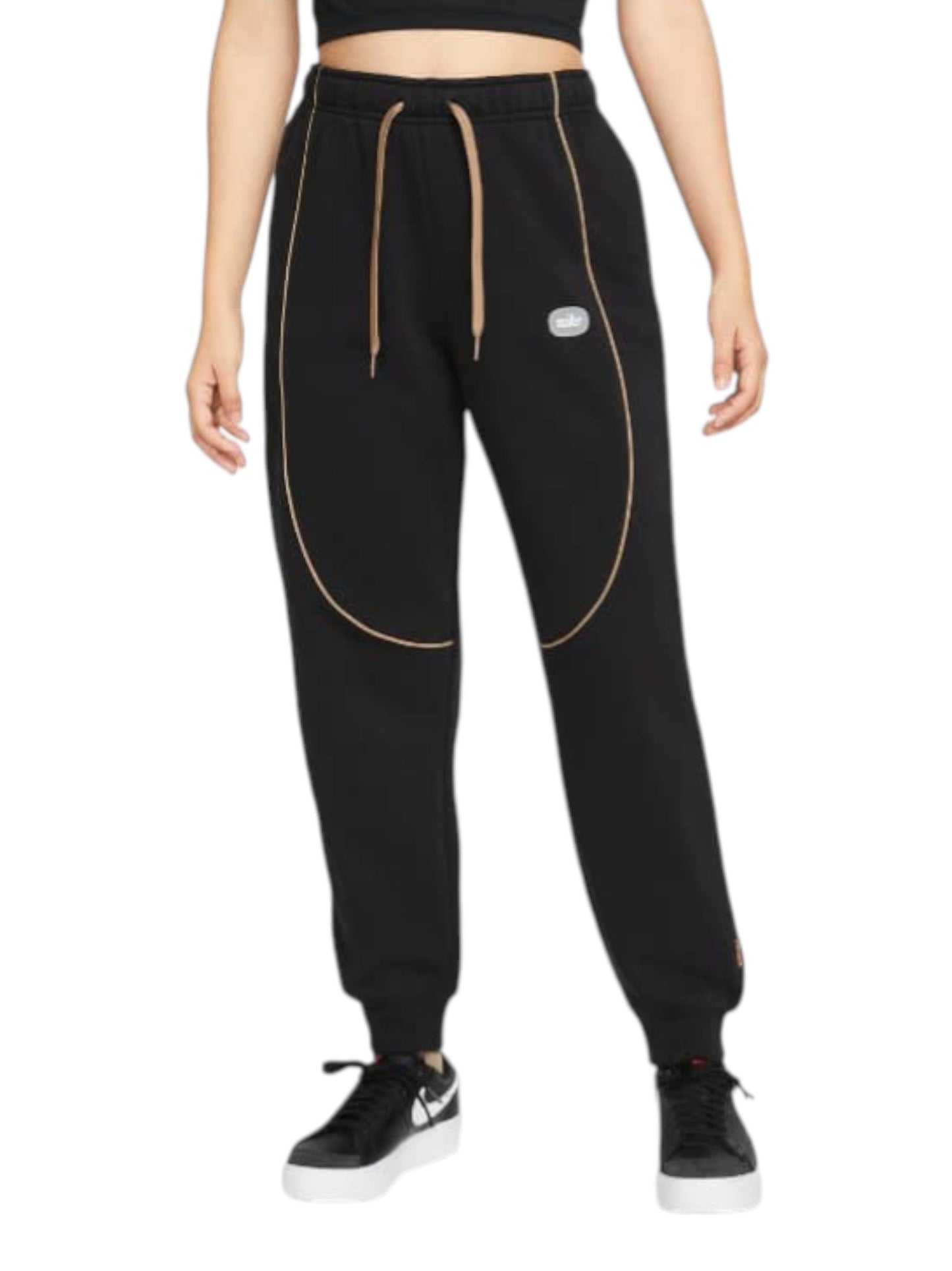 Women's Striped Pant,Black