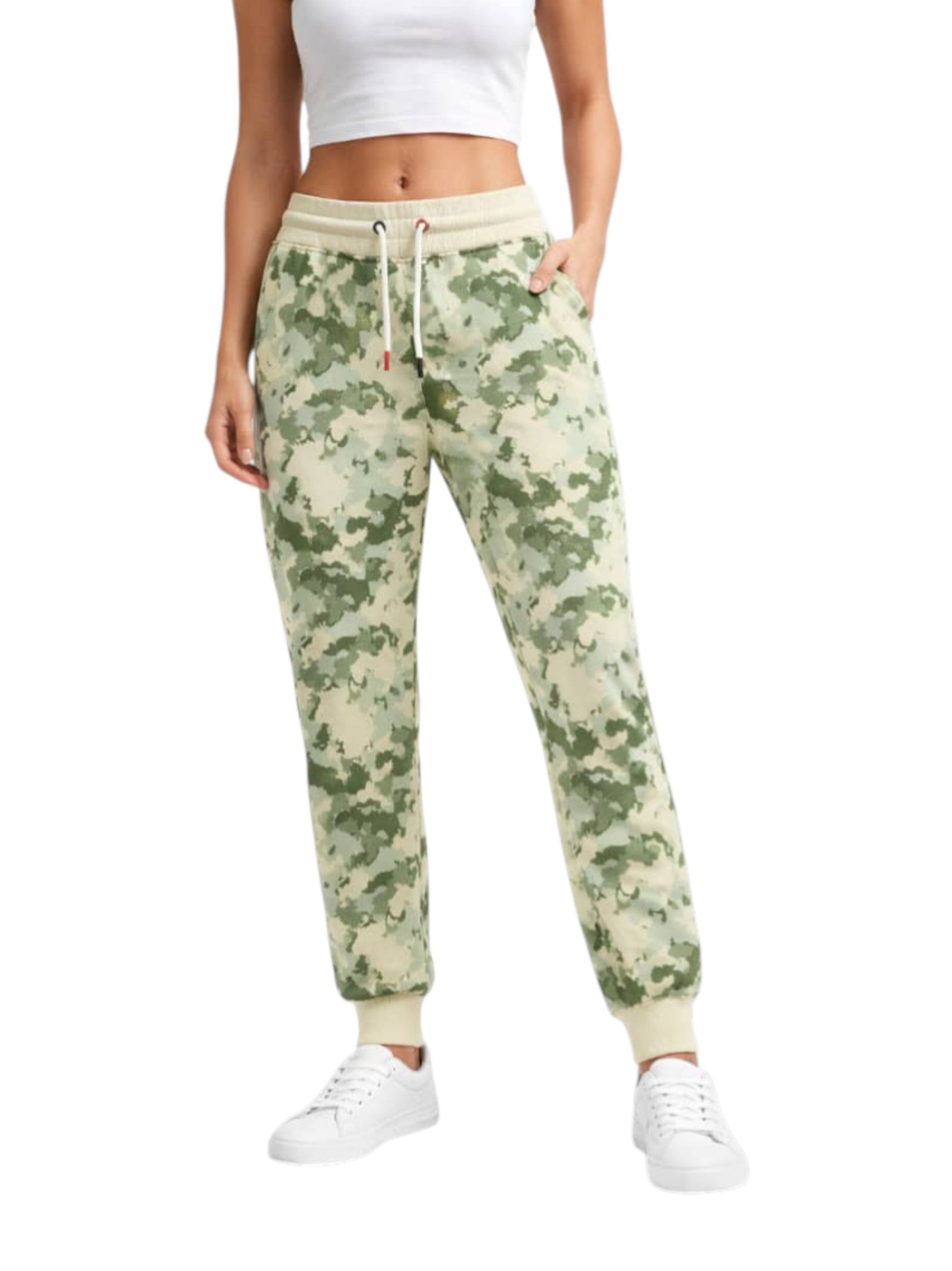 Women's Camo Printed Pant,Multi