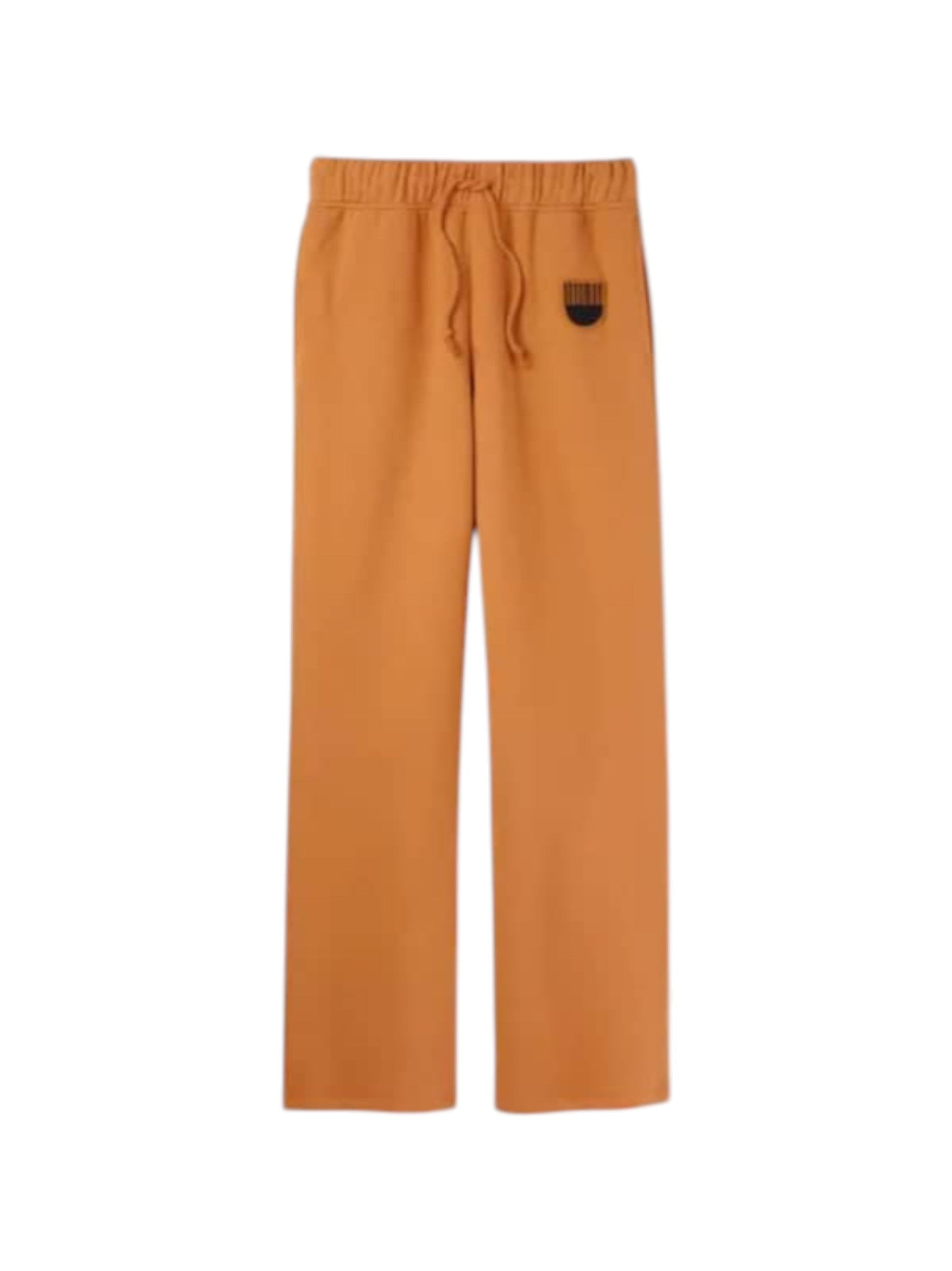 Women's Plain Solid Pant,Dark Orange