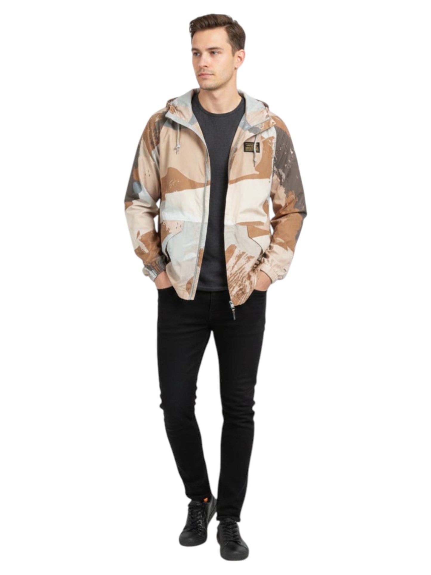 Men's Colorblocked Jacket,Multi