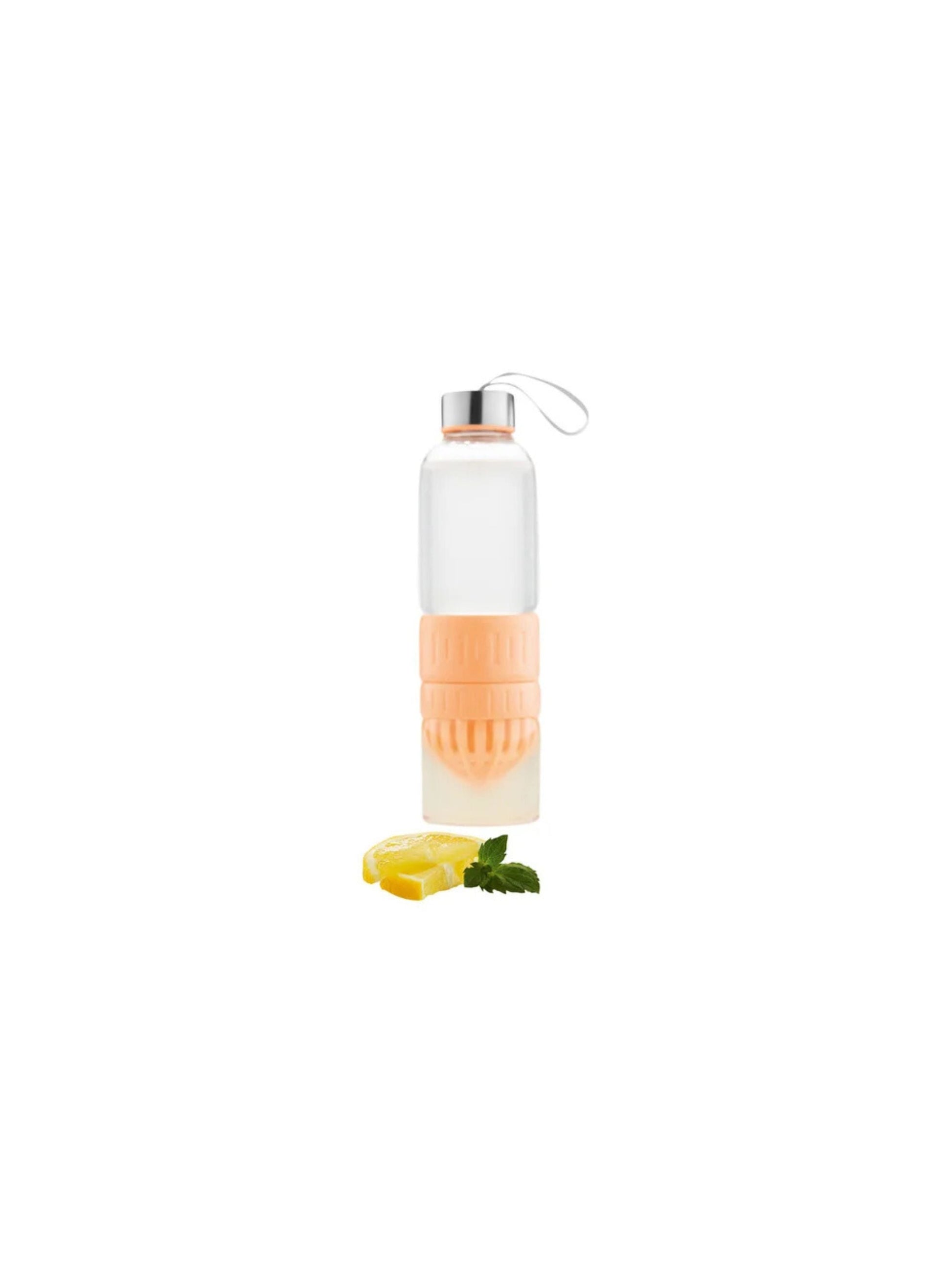Bottle With Citrus Press