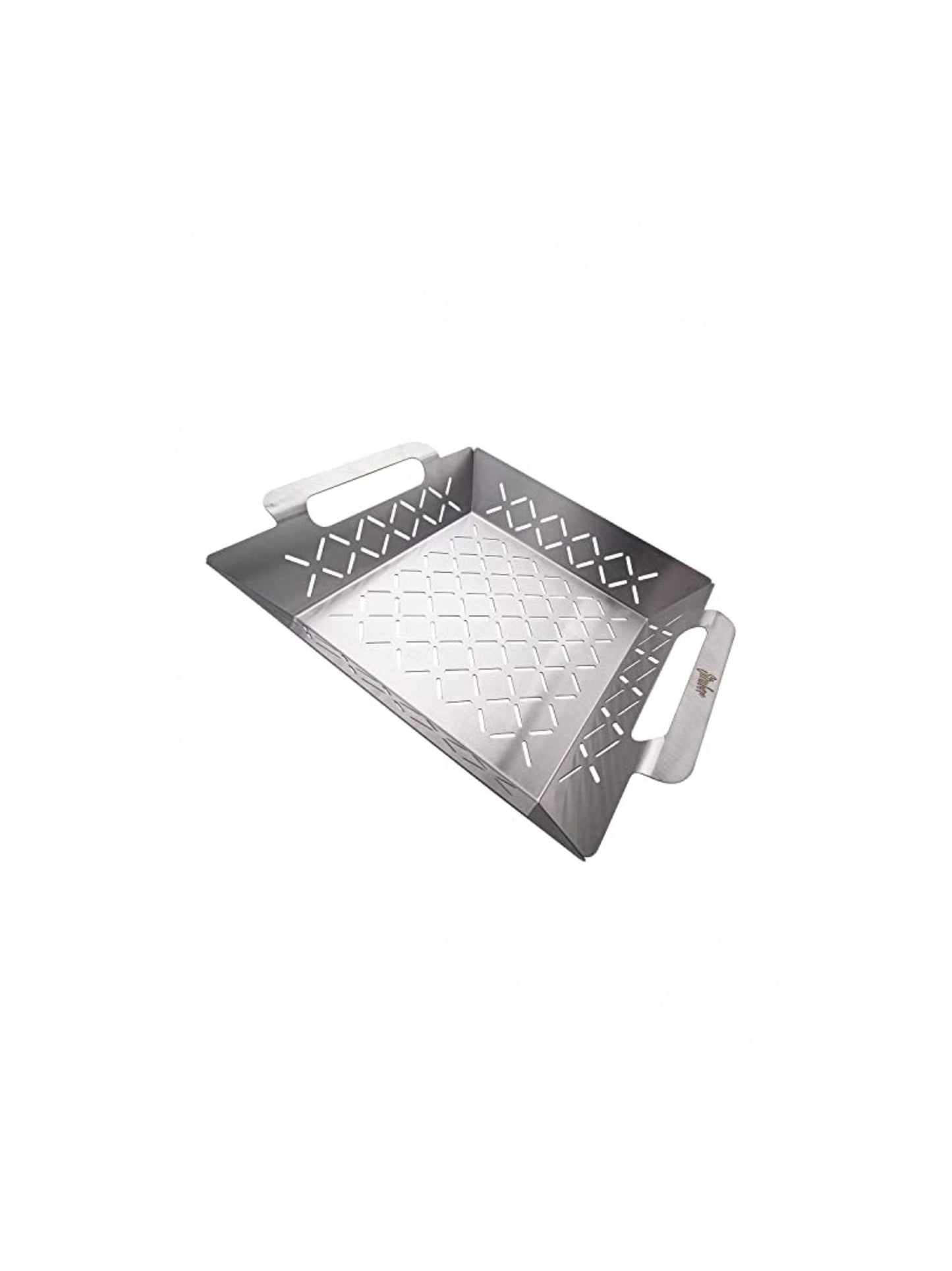 Grilling Basket And Grill Plate