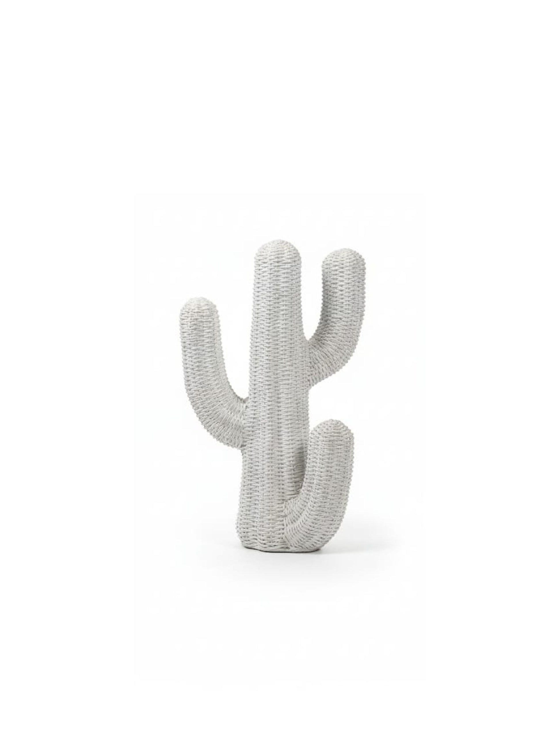 Cream Resin Cactus