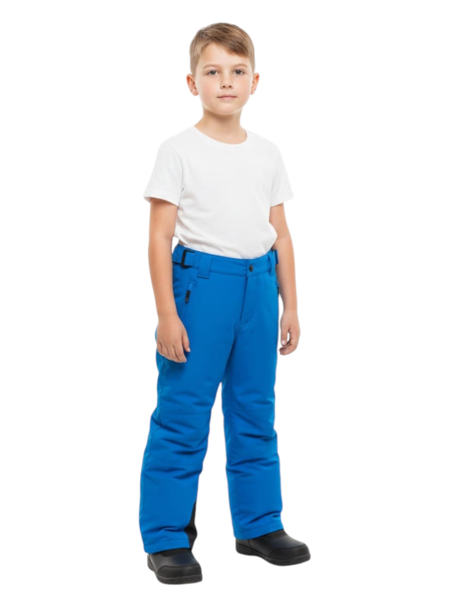Kids Boy's Plain Solid Ski Pant,Blue