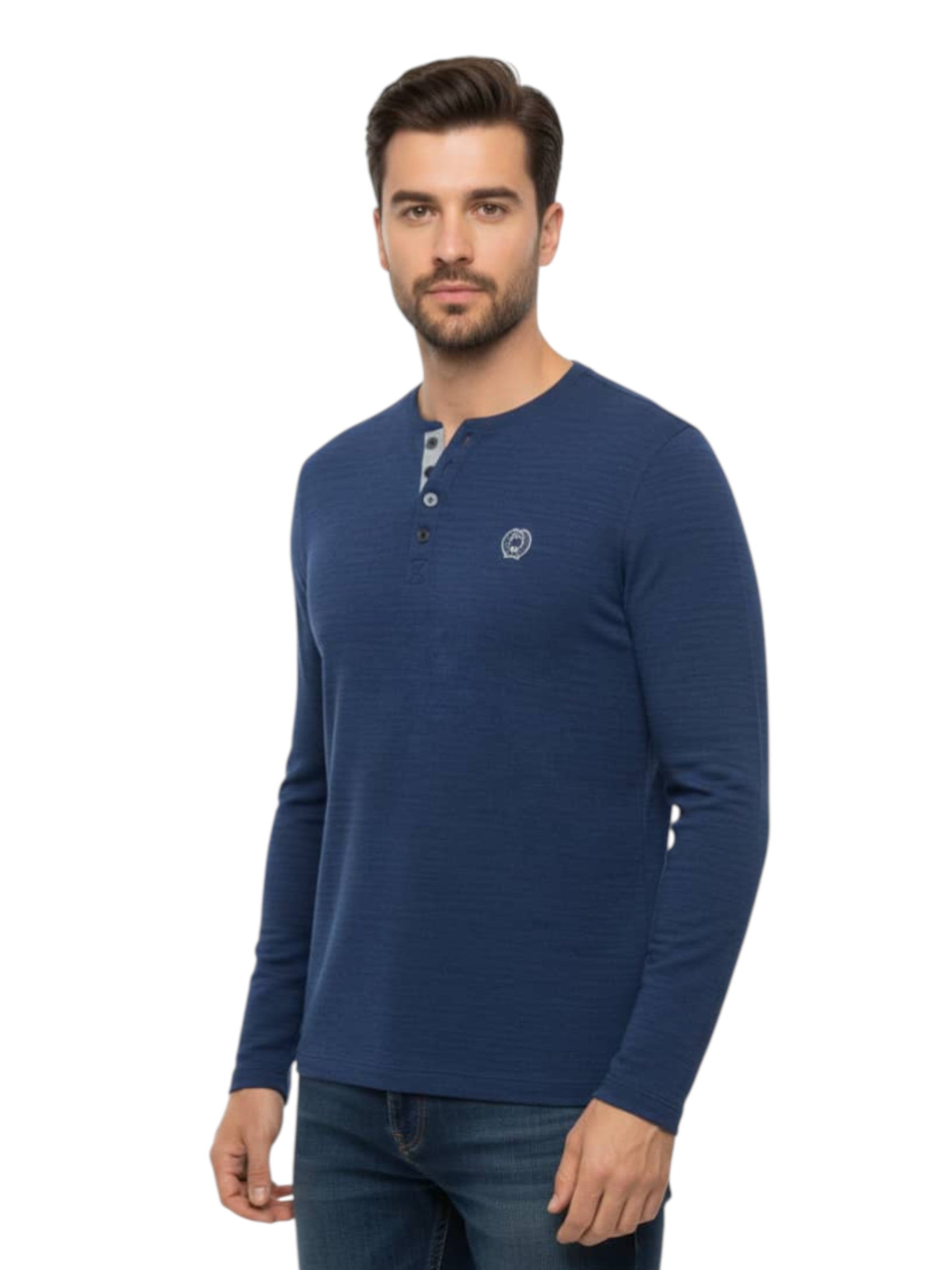 Men's Plain Solid Sweaters,Navy