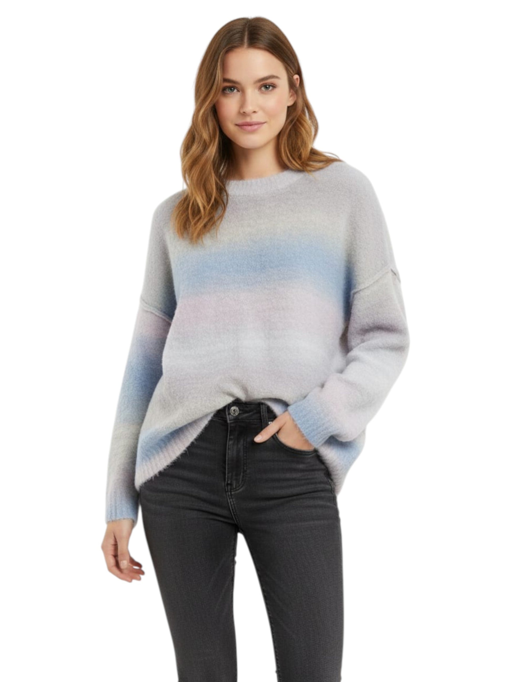 Women's Colorblocked Sweaters,Multi