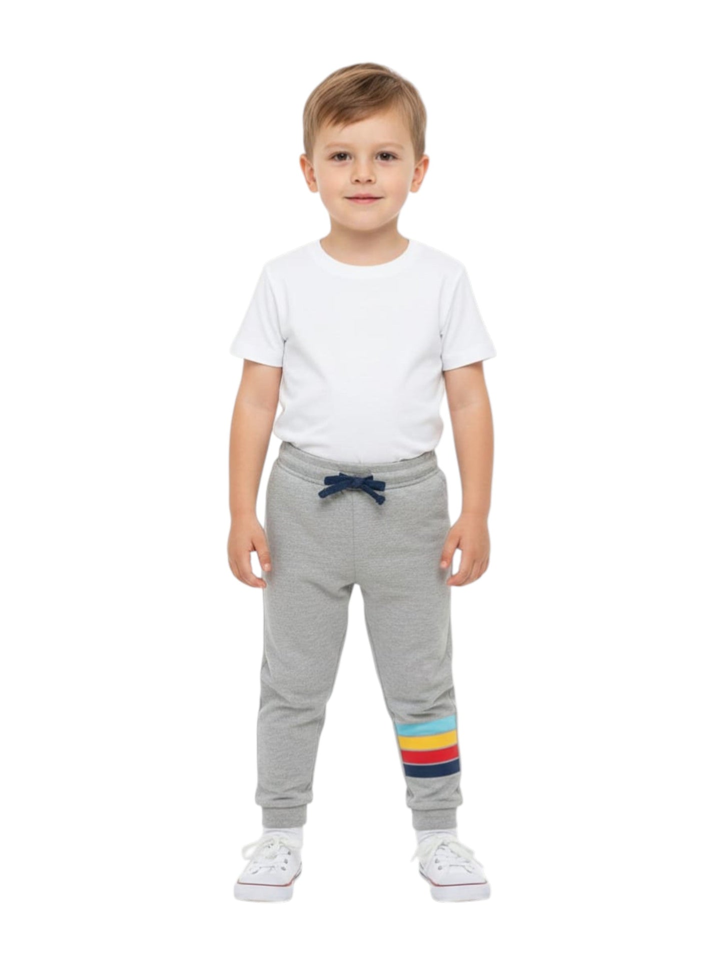 Kids Boy's Printed Pant,Grey