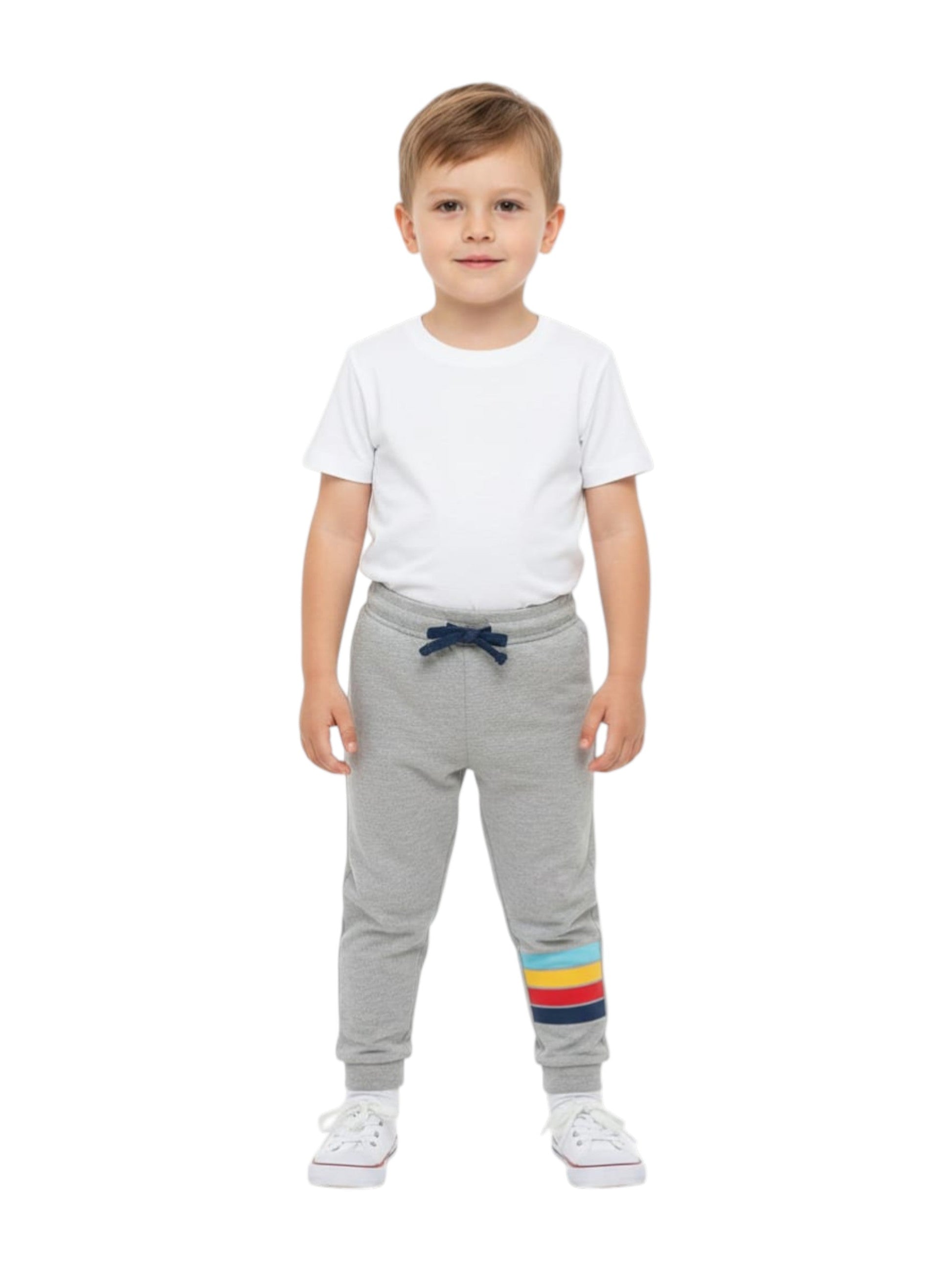 Kids Boy's Printed Pant,Grey