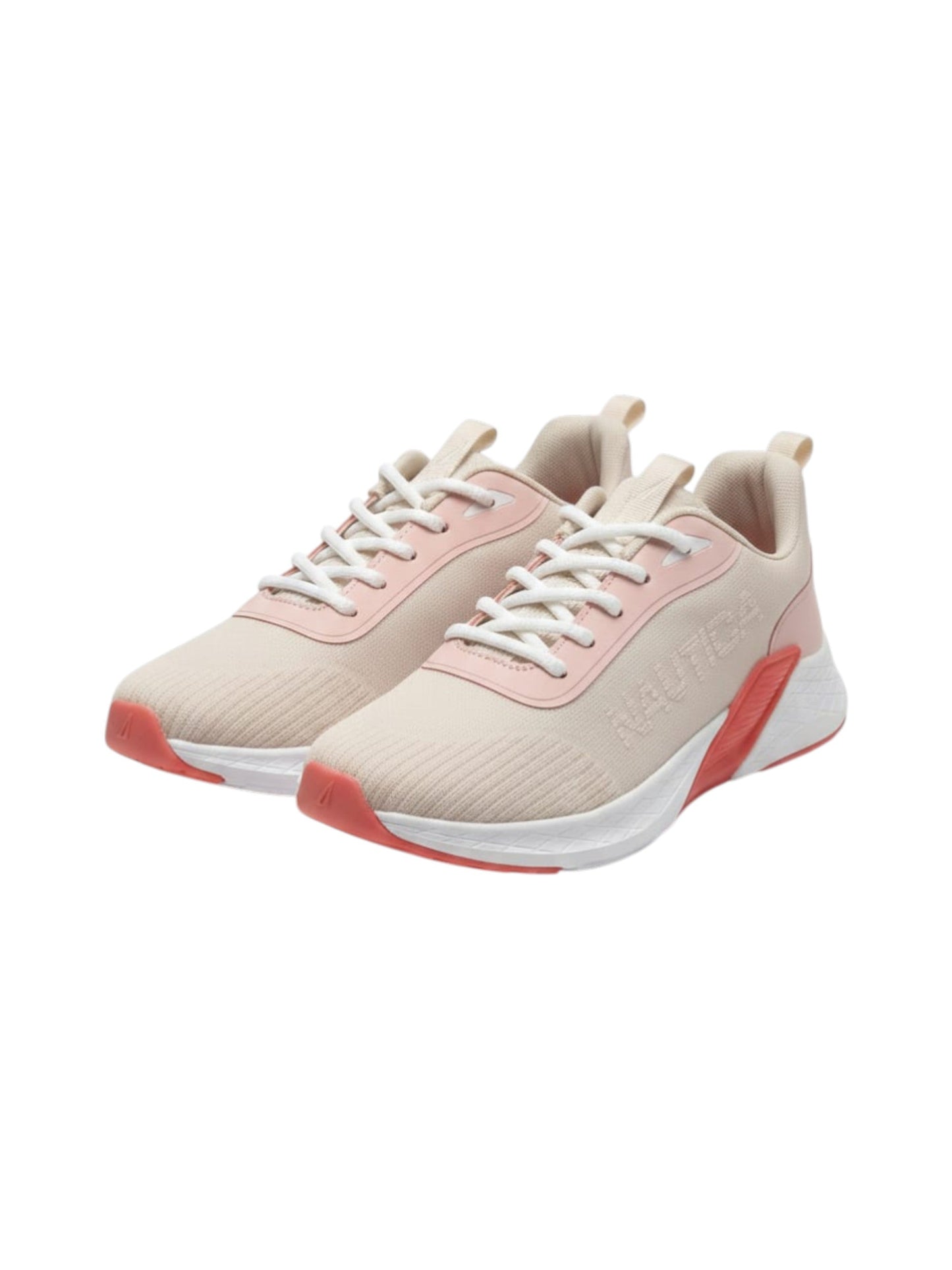 Women's Colorblocked Shoes,Light Beige/Pink