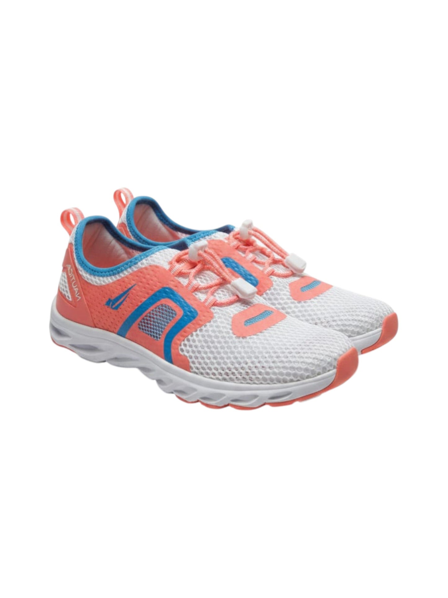 Women's Colorblocked Shoes,White/Orange