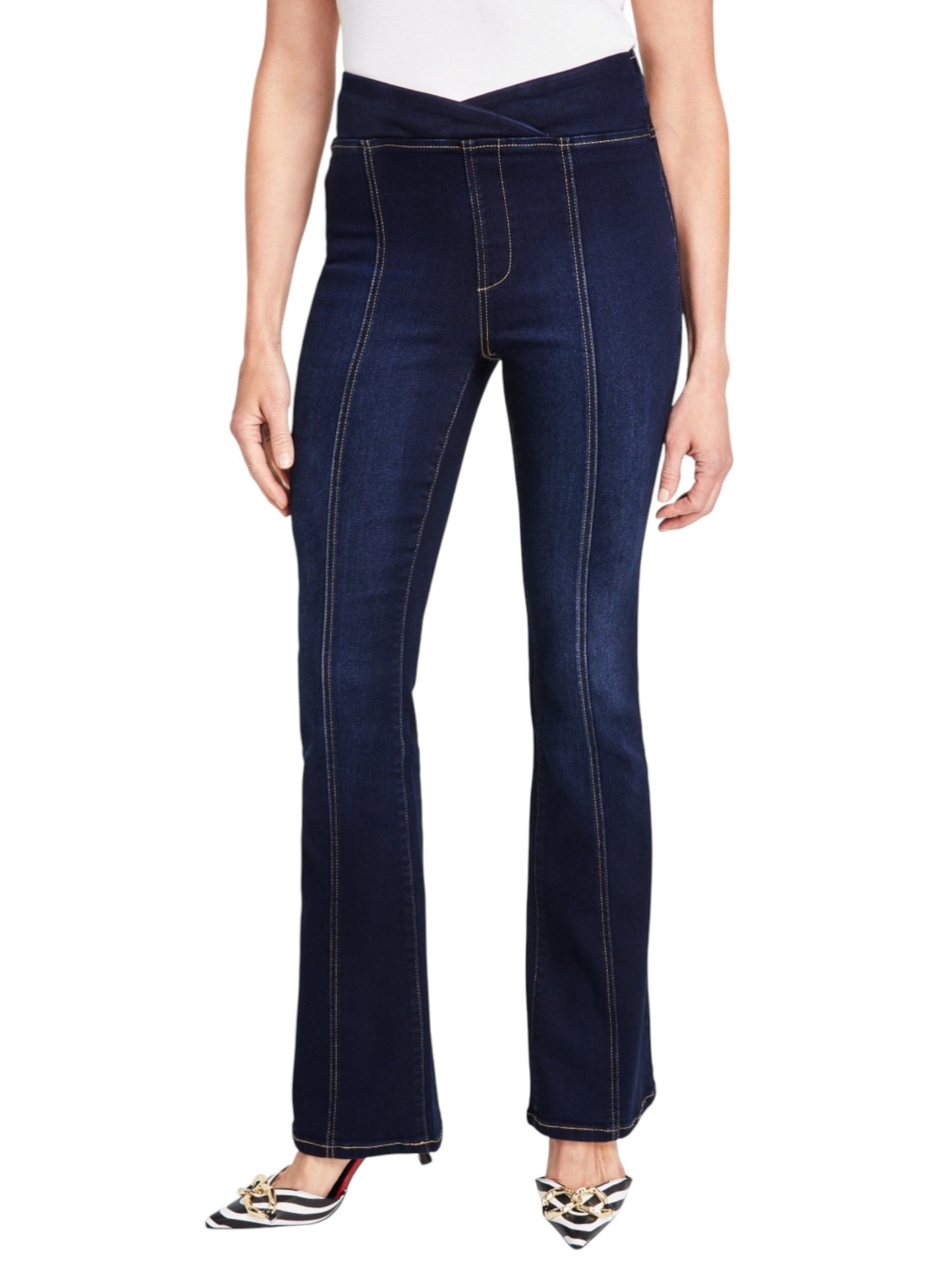 Women's Plain Solid Jeans,Navy